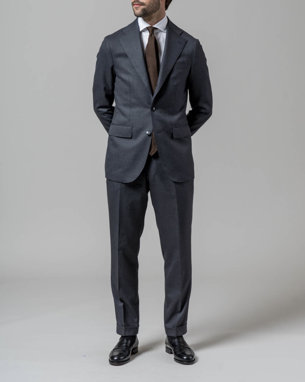 Suit panama grey image 1