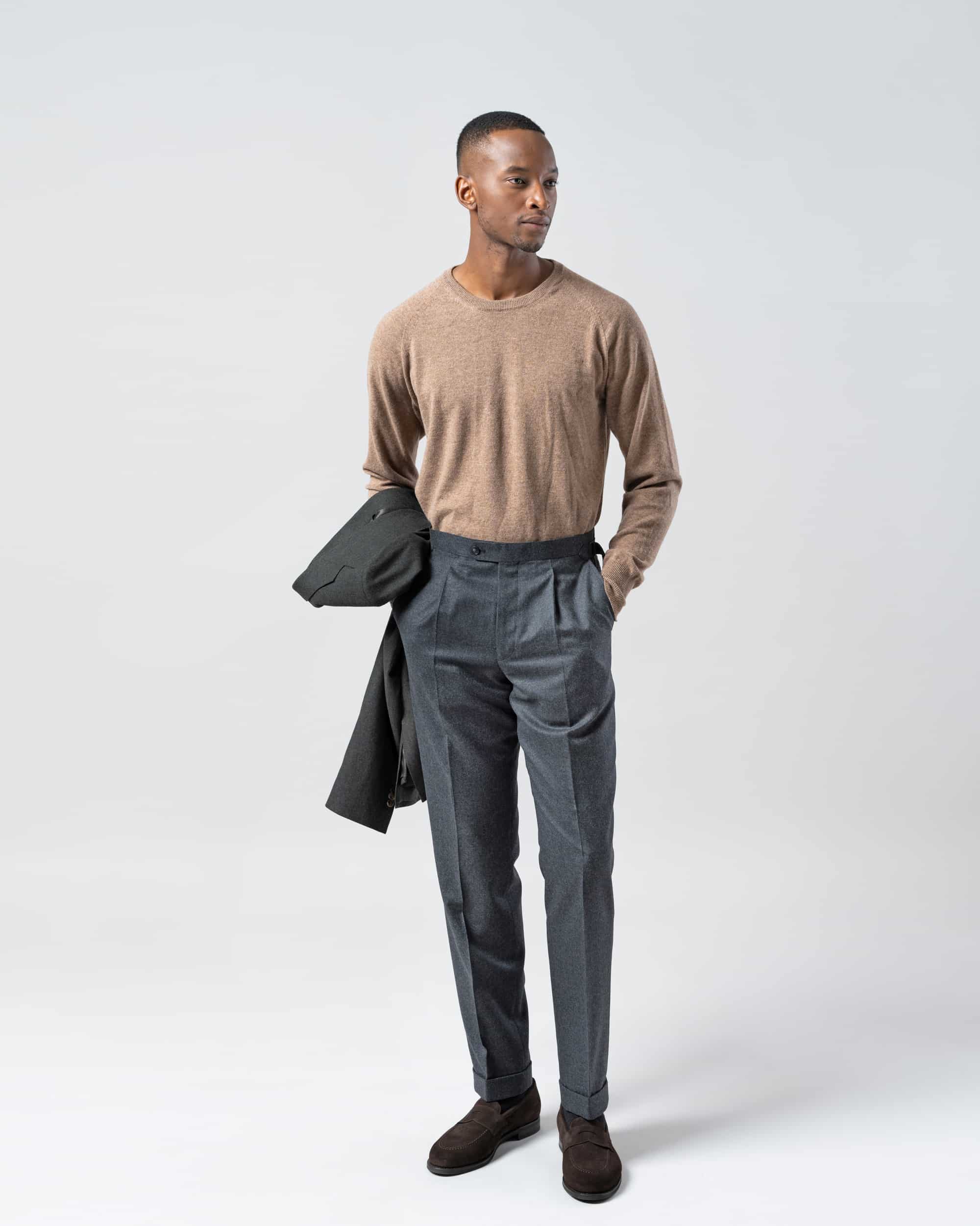 Buy Arrow Newyork Dark Grey Slim Fit Trousers for Mens Online @ Tata CLiQ-vachngandaiphat.com.vn