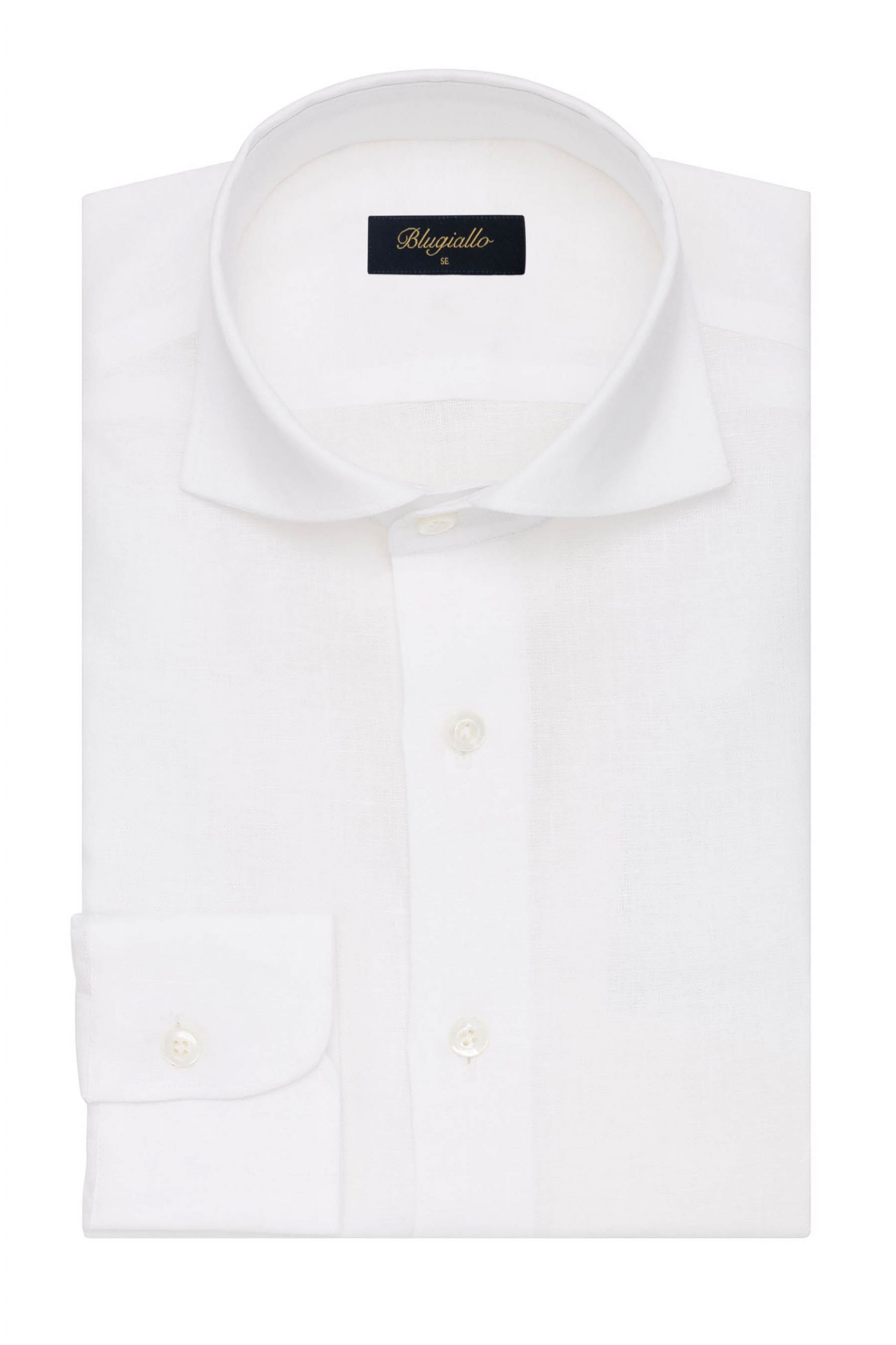 Shirt cotton linen white image 6