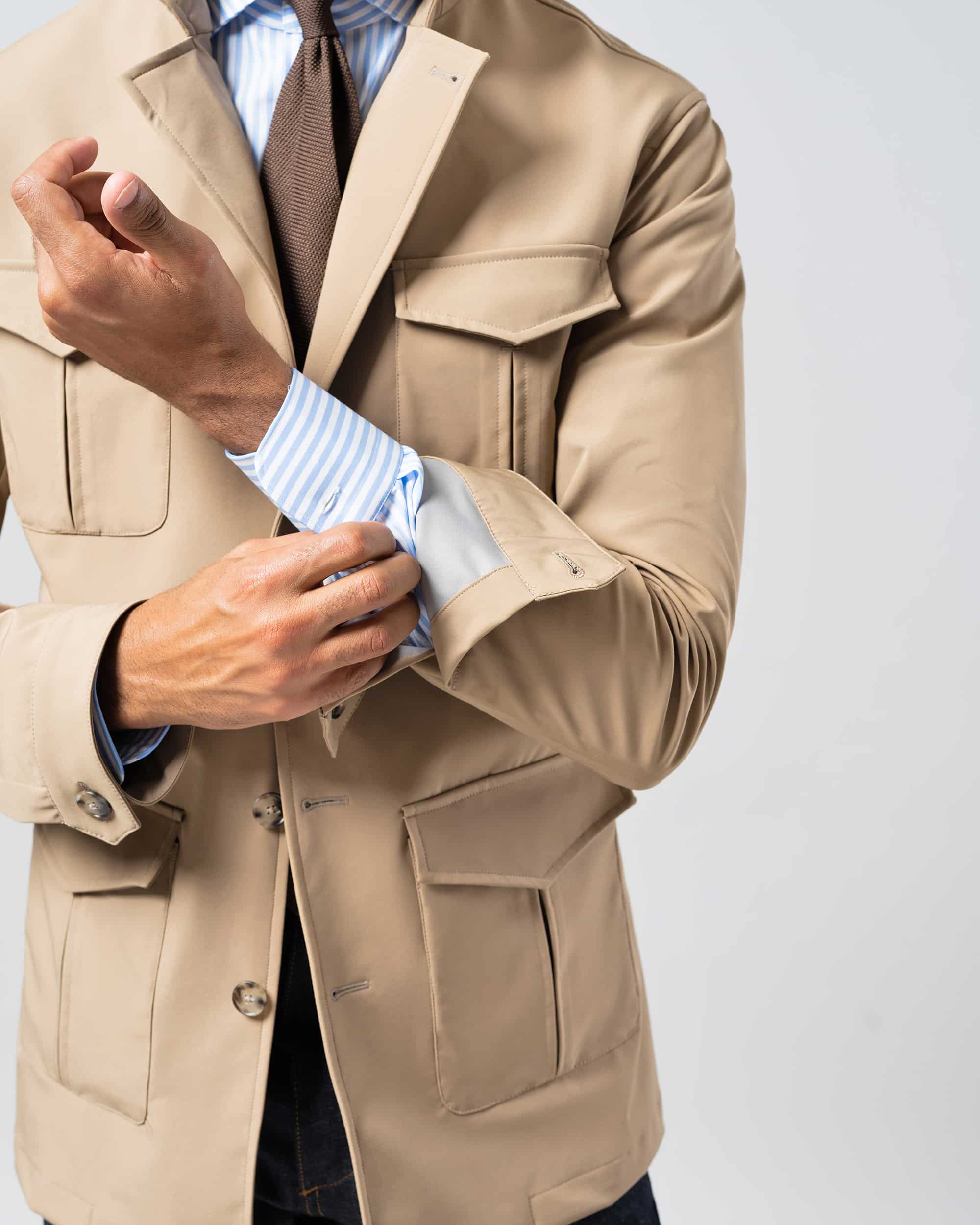 Safari outerwear jacket beige image 4
