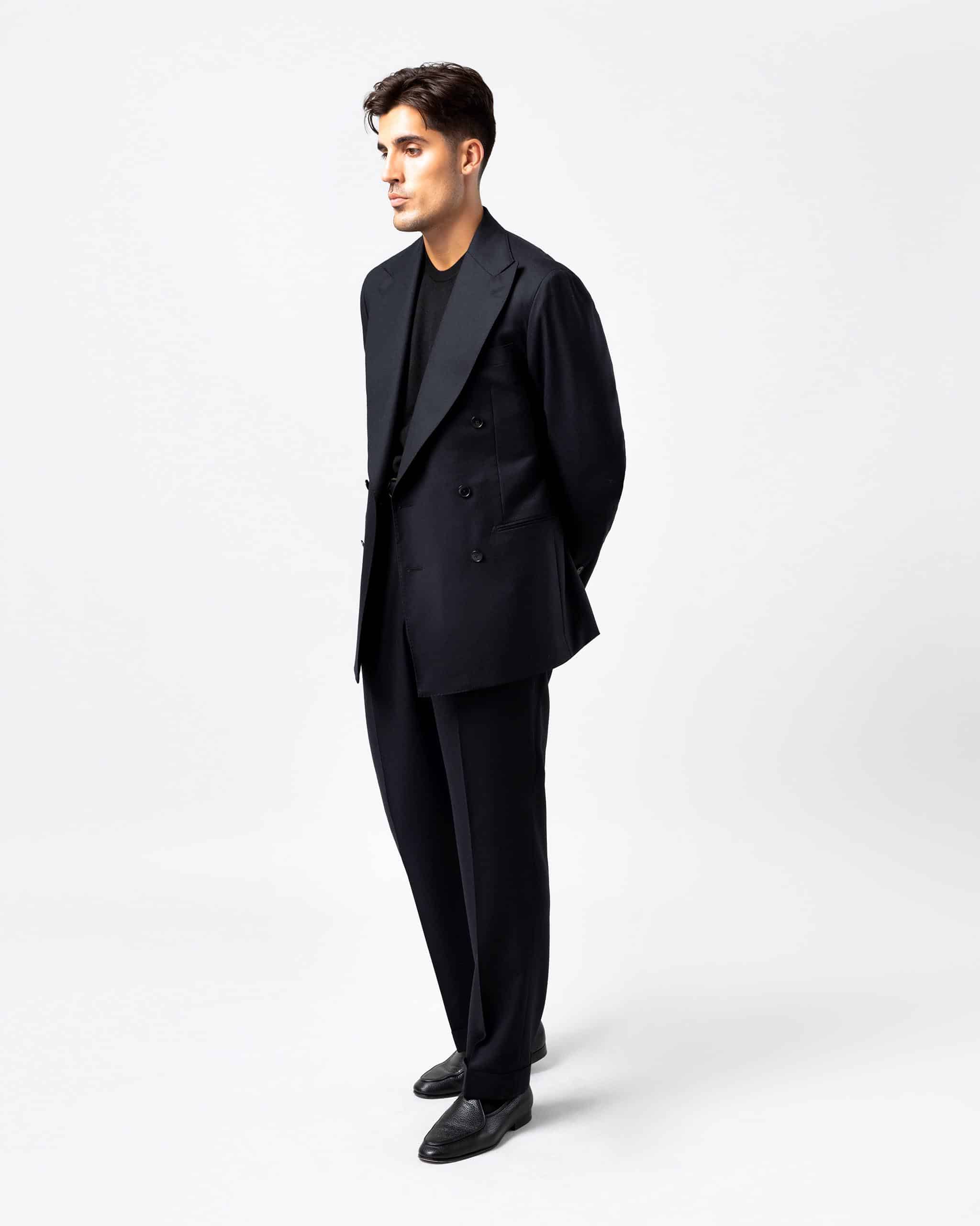 Suit flannel black image 4