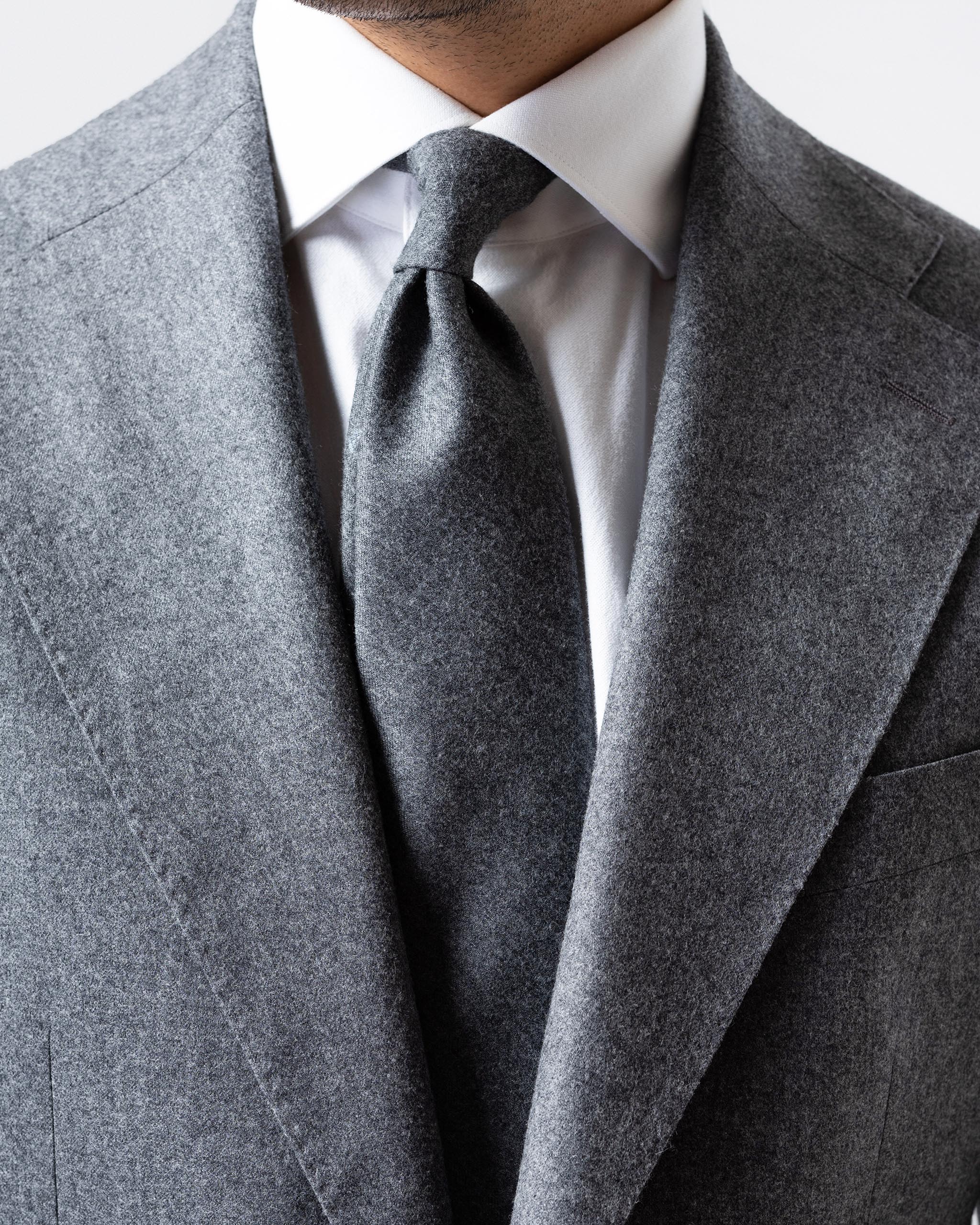 Tie flannel mid grey image 2