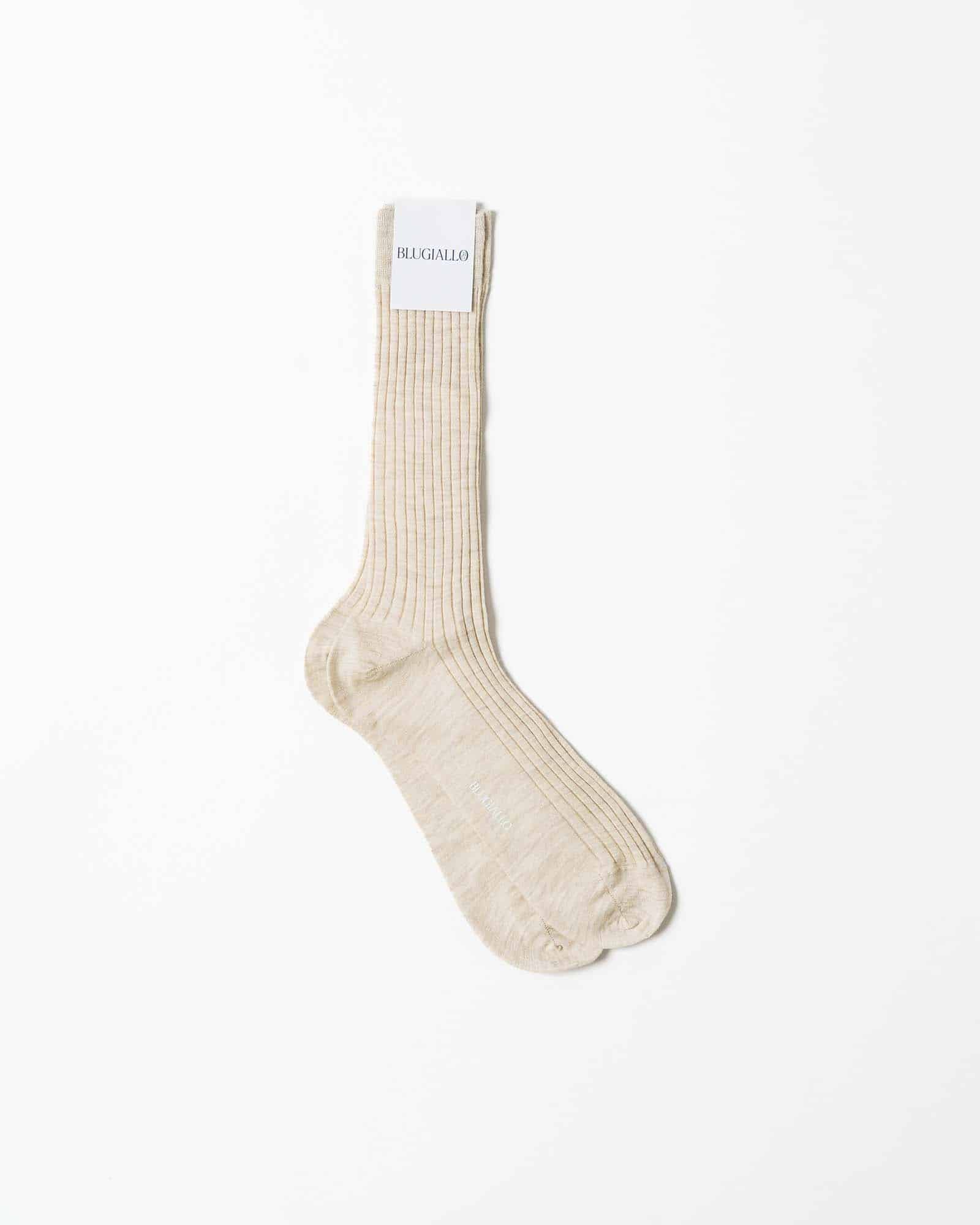 Merino socks sand image 1