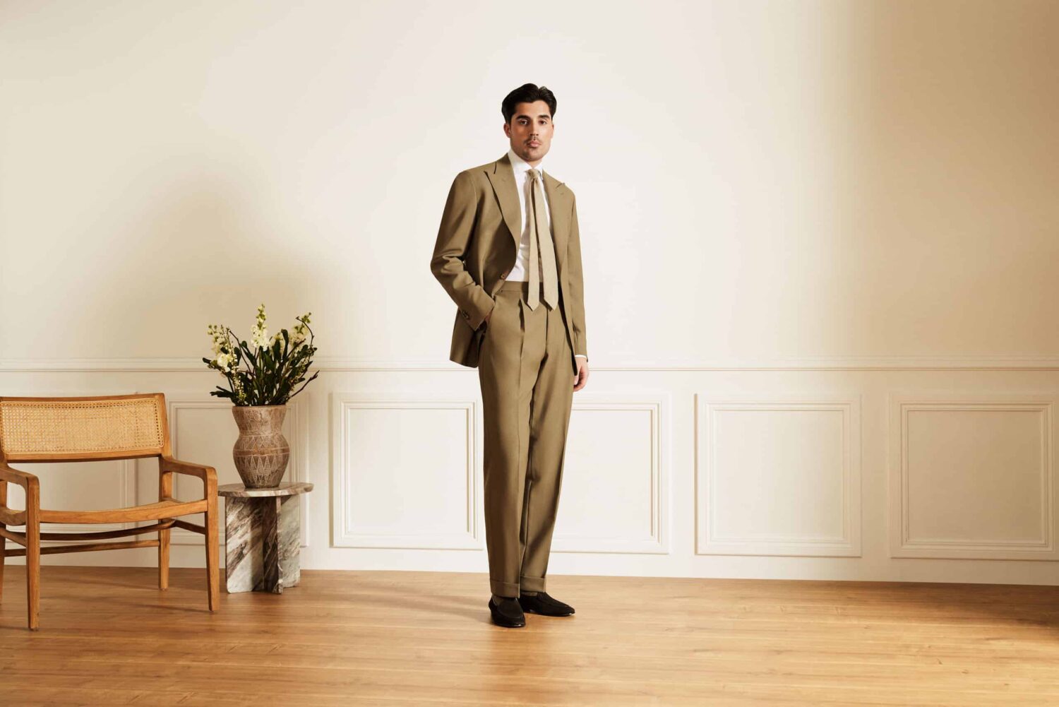 The fresco suit a reason to love high twist wool Blugiallo