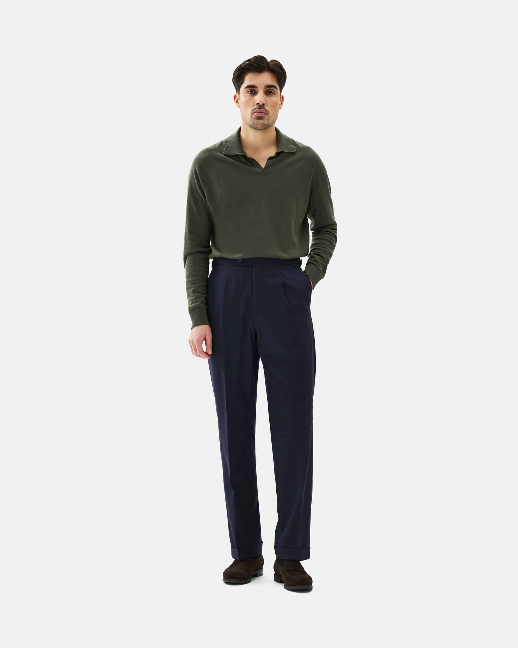 Trousers traveller midnight blue image 3