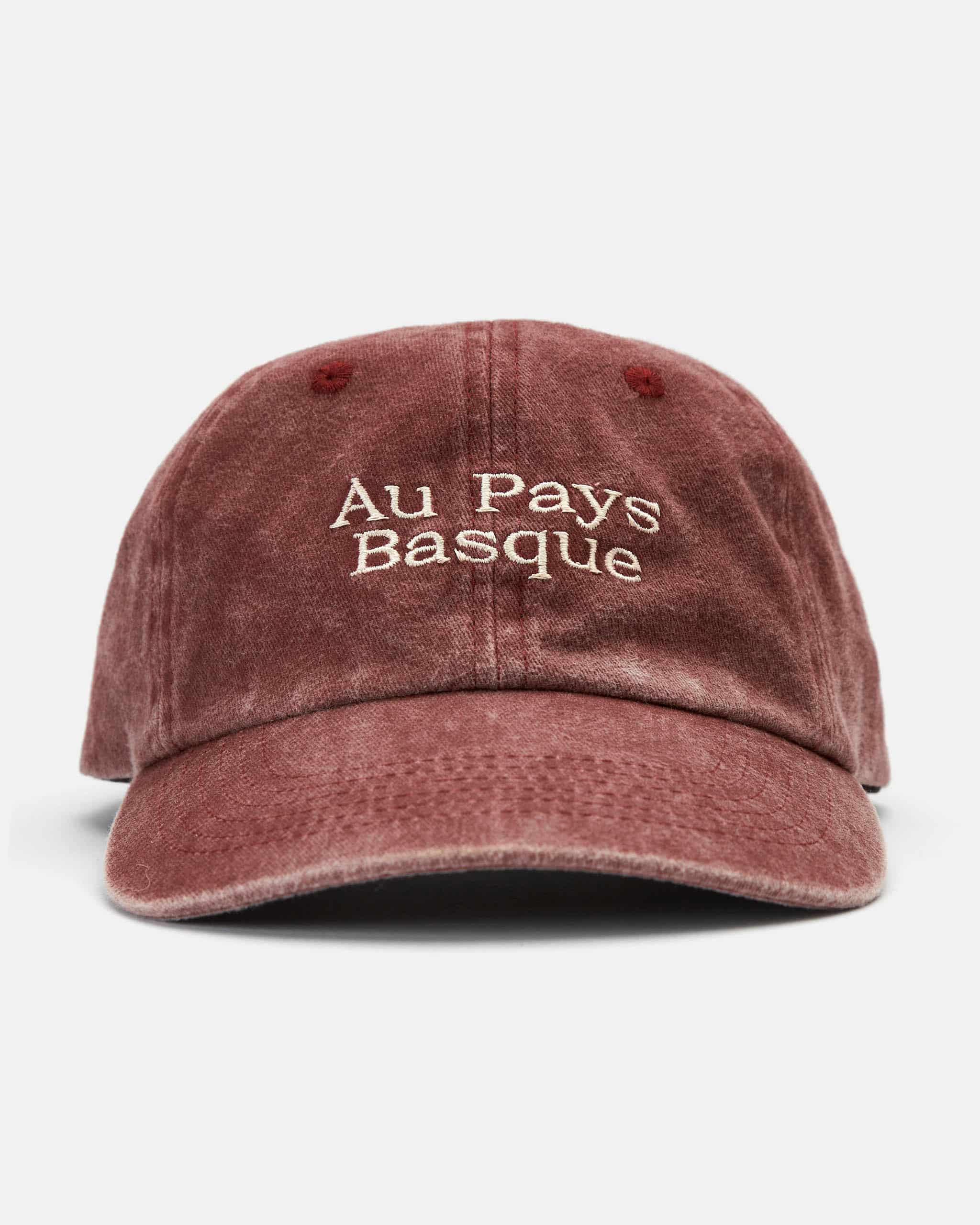 Travelogue 'Au Pays Basque' limited cap burgundy image 1
