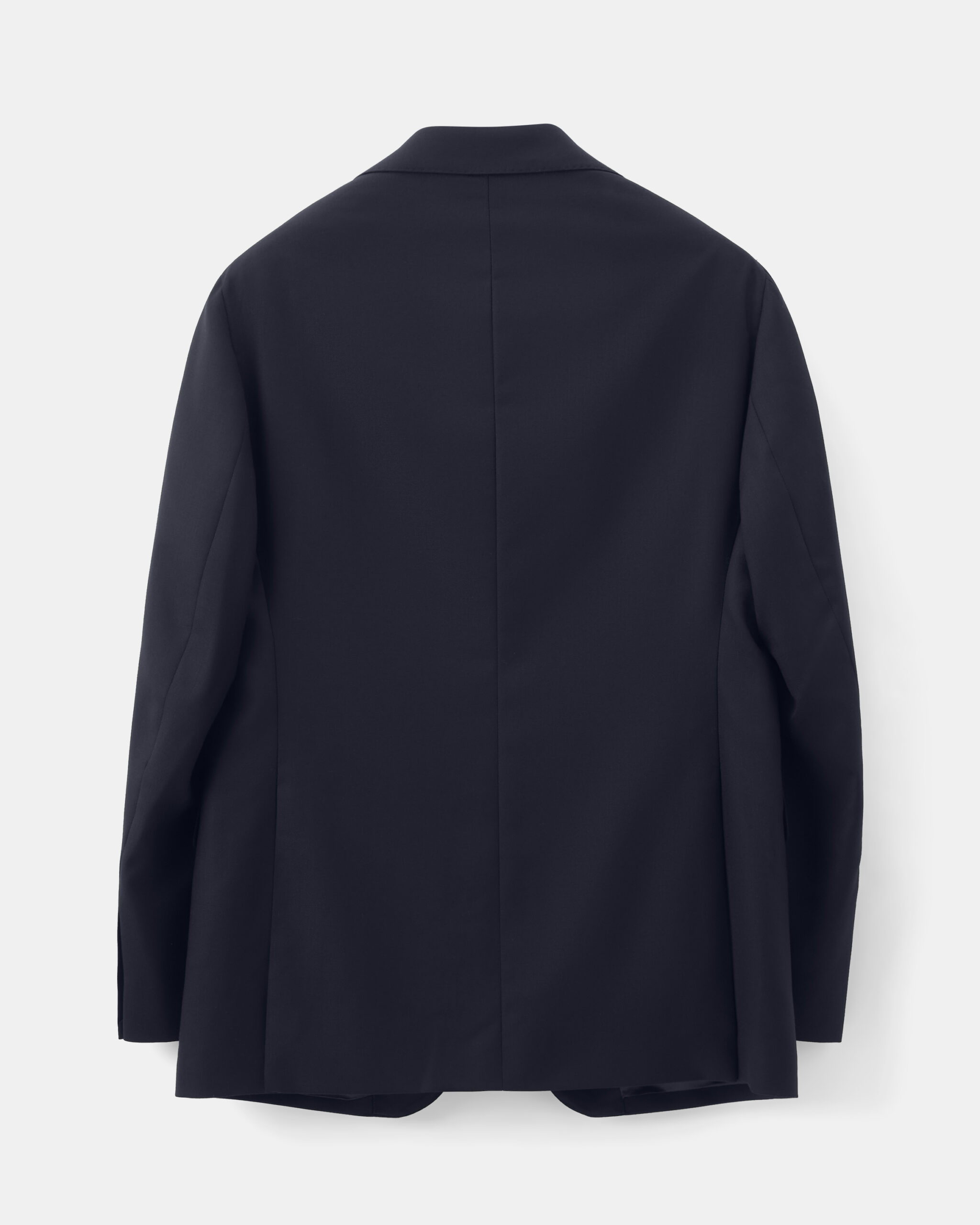 Custom Made Suit dark blue plain weave wool image 5