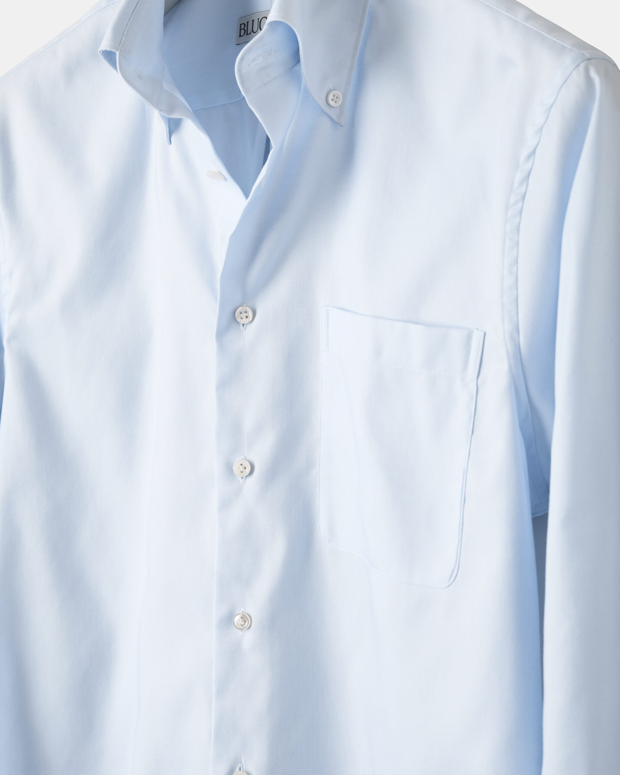 Custom Made 'Perennial' shirt light blue royal oxford image 3