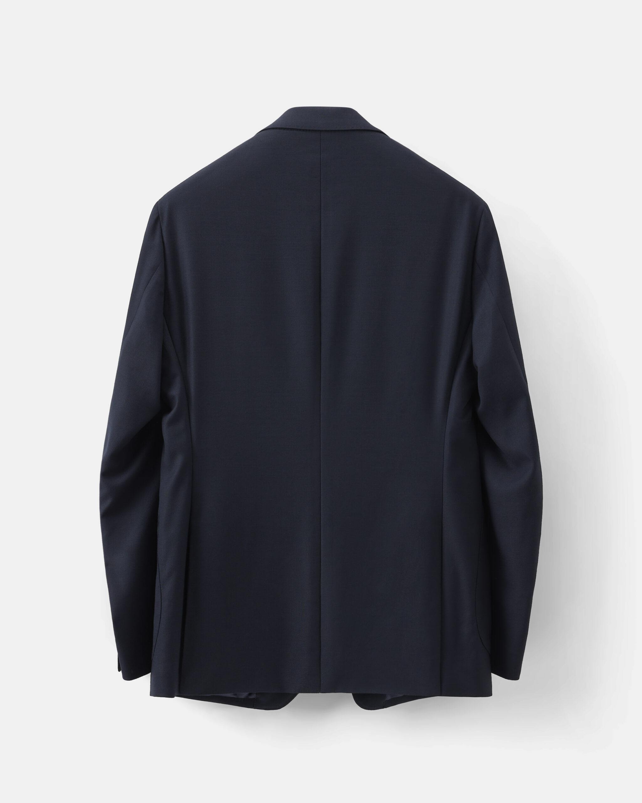Custom Made Signature 'Traveller' suit midnight blue hopsack wool image 5