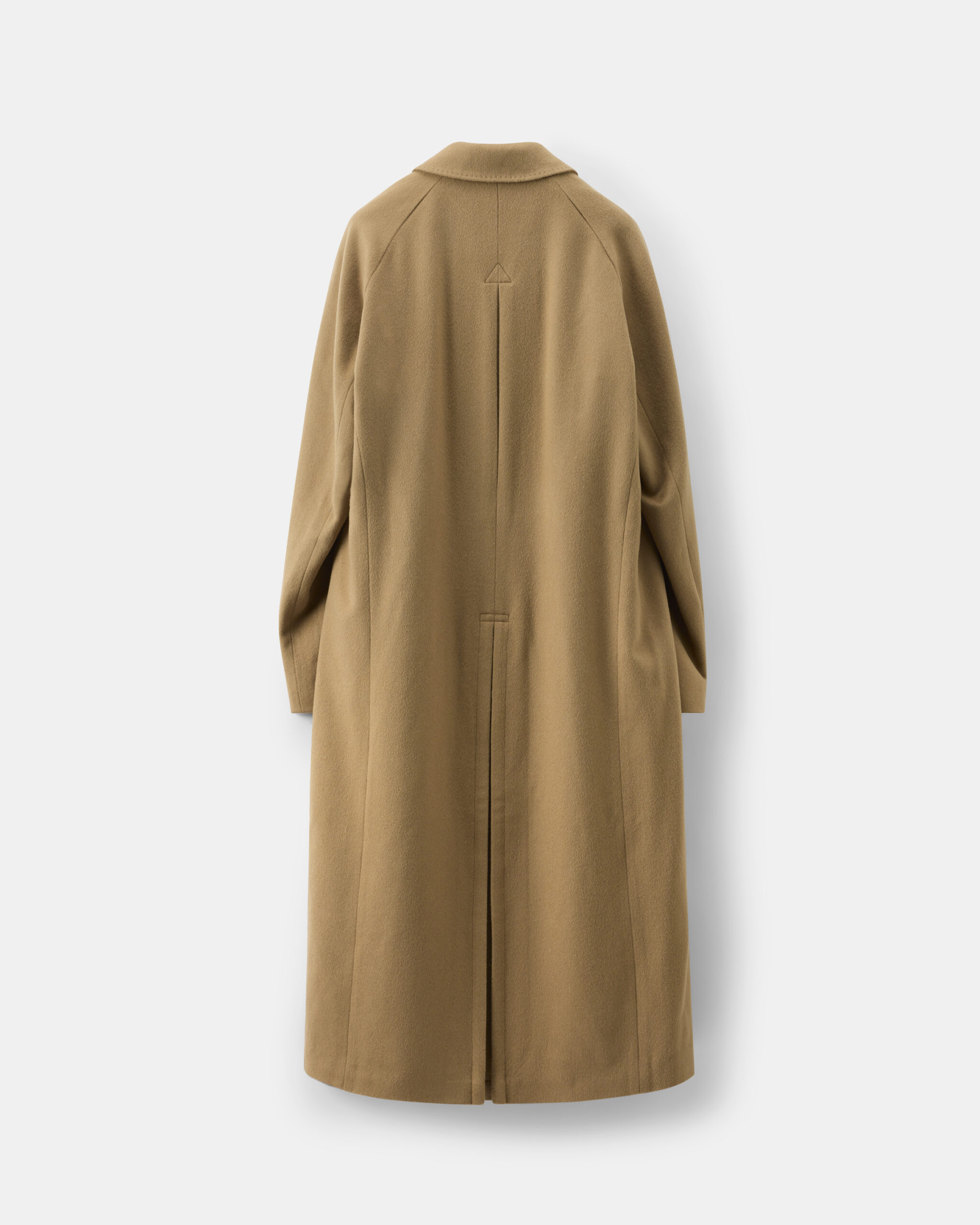 Custom Made 'Sloane Ranger Raglan Topcoat' Camel brown Wool & Cashmere image 5