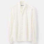 RTW 'signature' Shirt off white cutaway collar cotton piquet