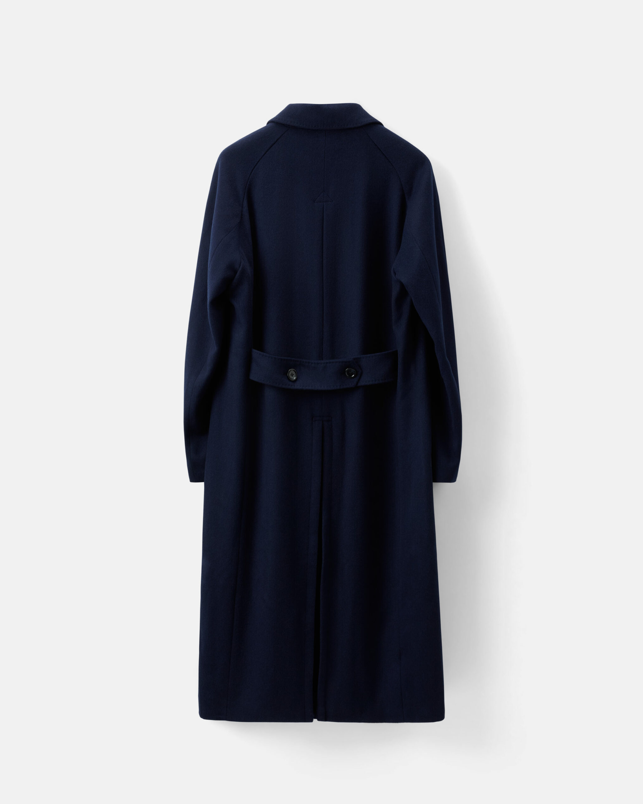RTW 'Sloane' Raglan Topcoat Dark Blue Wool & Cashmere image 5