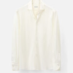 RTW 'signature' Shirt off white cutaway collar cotton piquet