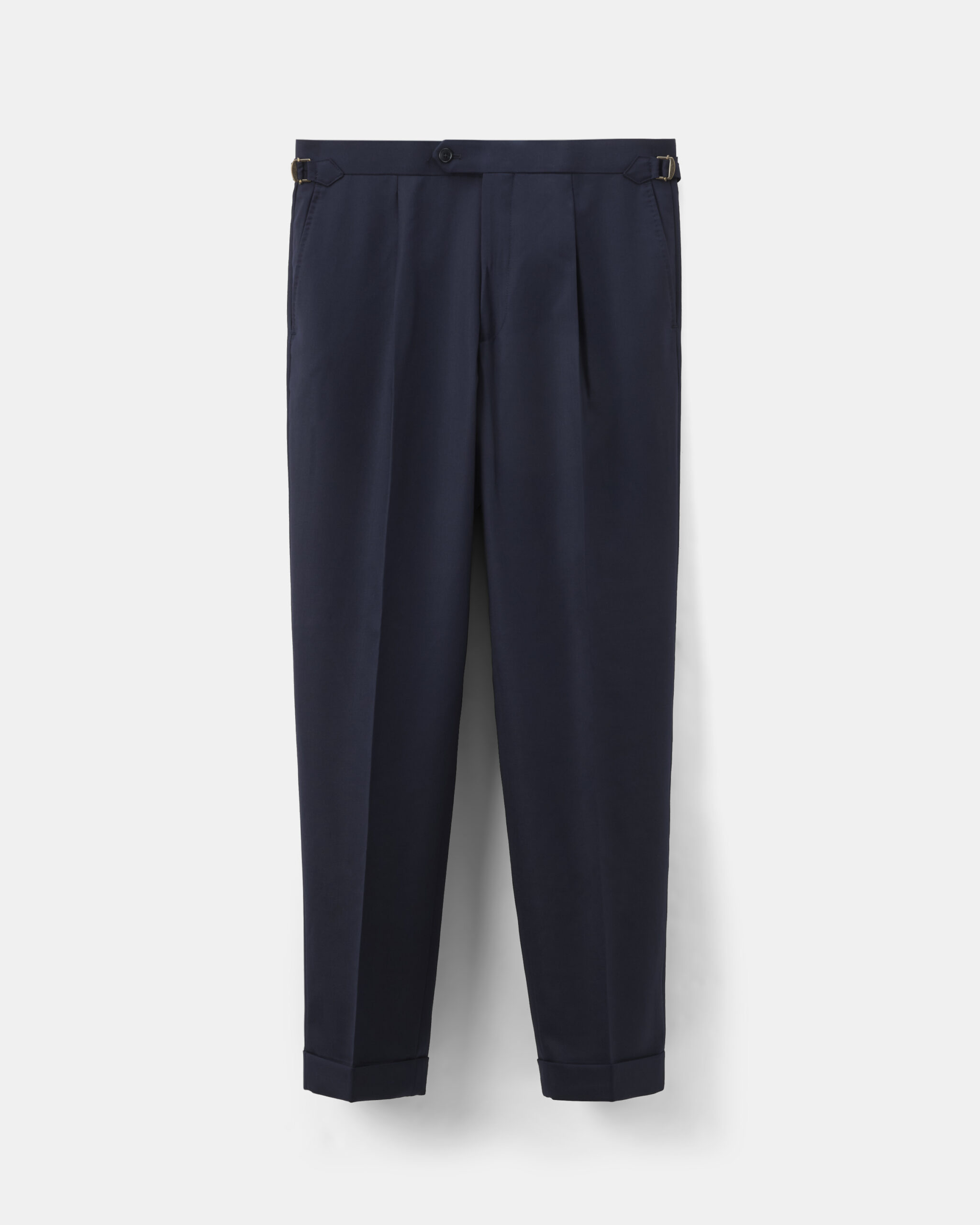 Custom Made Signature 'Traveller' suit midnight blue high twist wool image 3