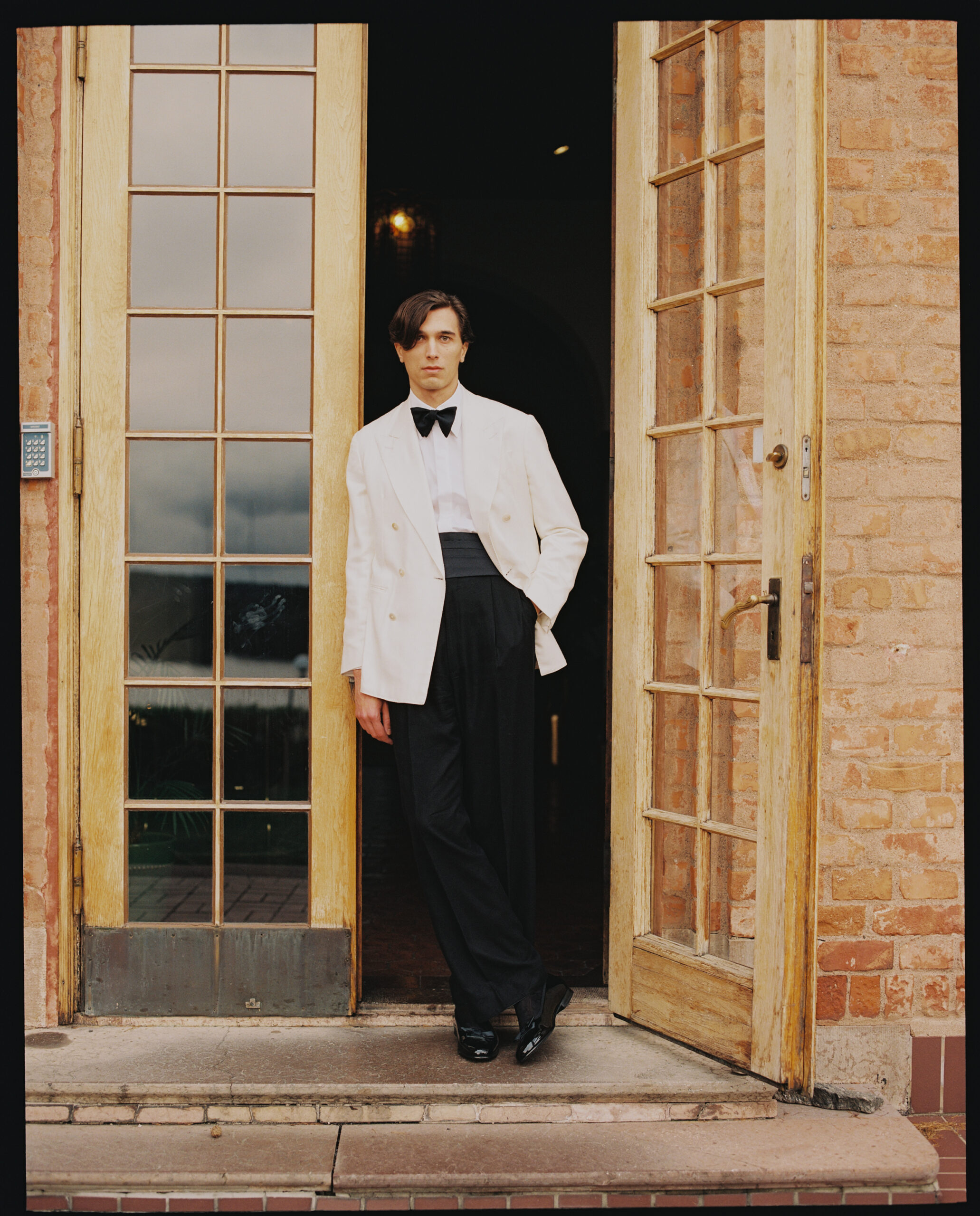 Socks Black Tie Pure Silk image 3