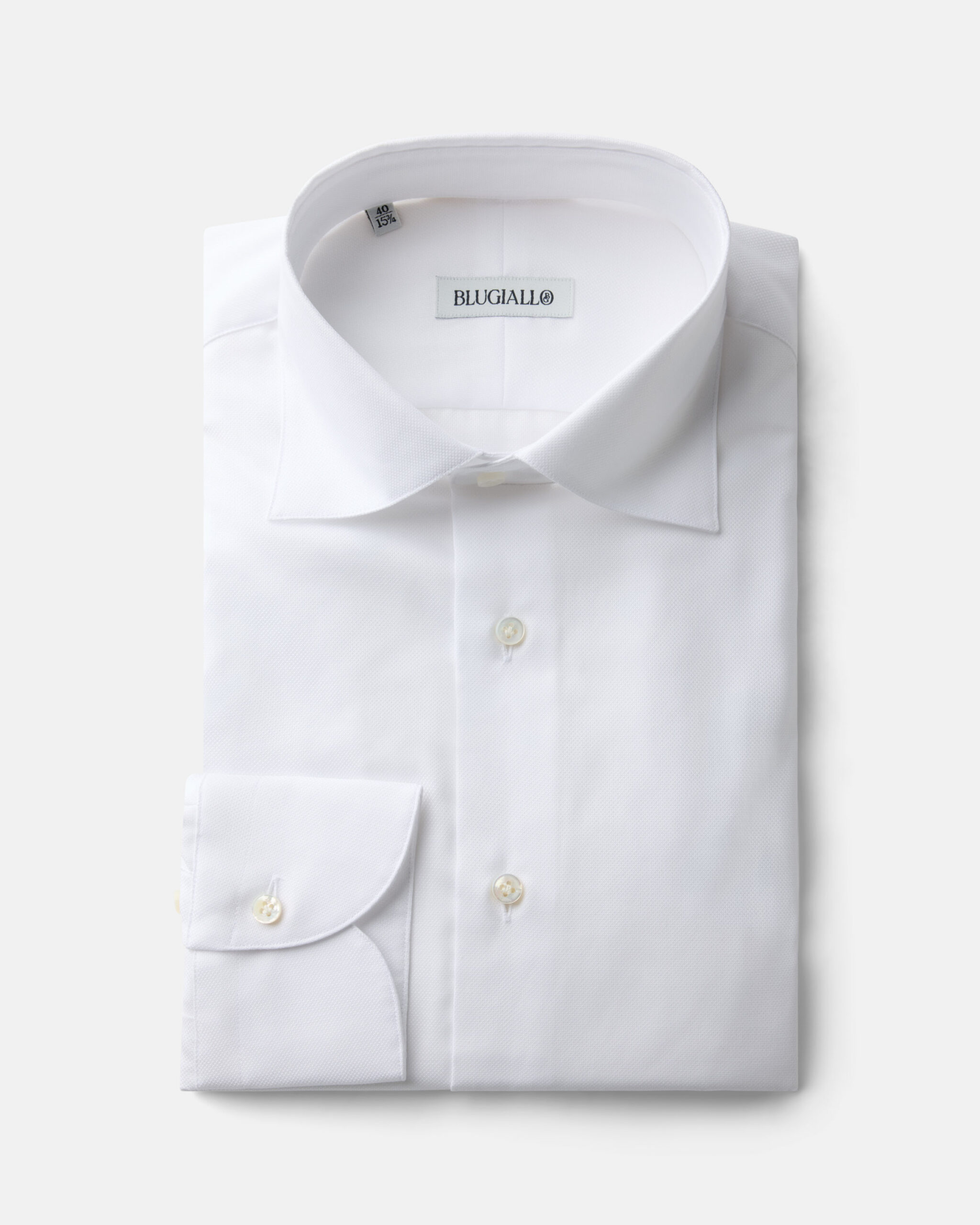 Custom Made Shirt Crisp White Cotton Oxford image 4