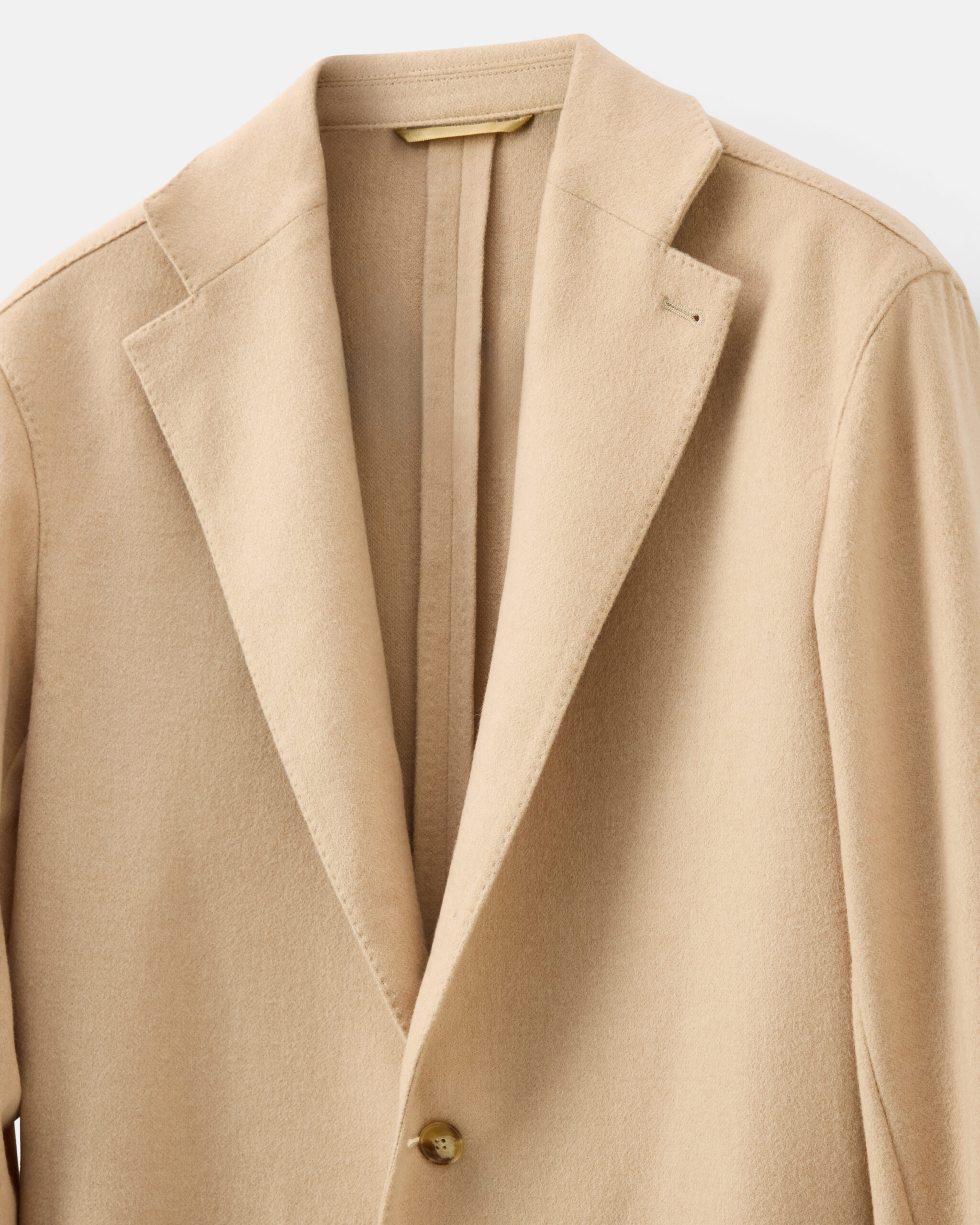 Custom Made Soft Jacket soft beige 330 pure baby camel wool image 3