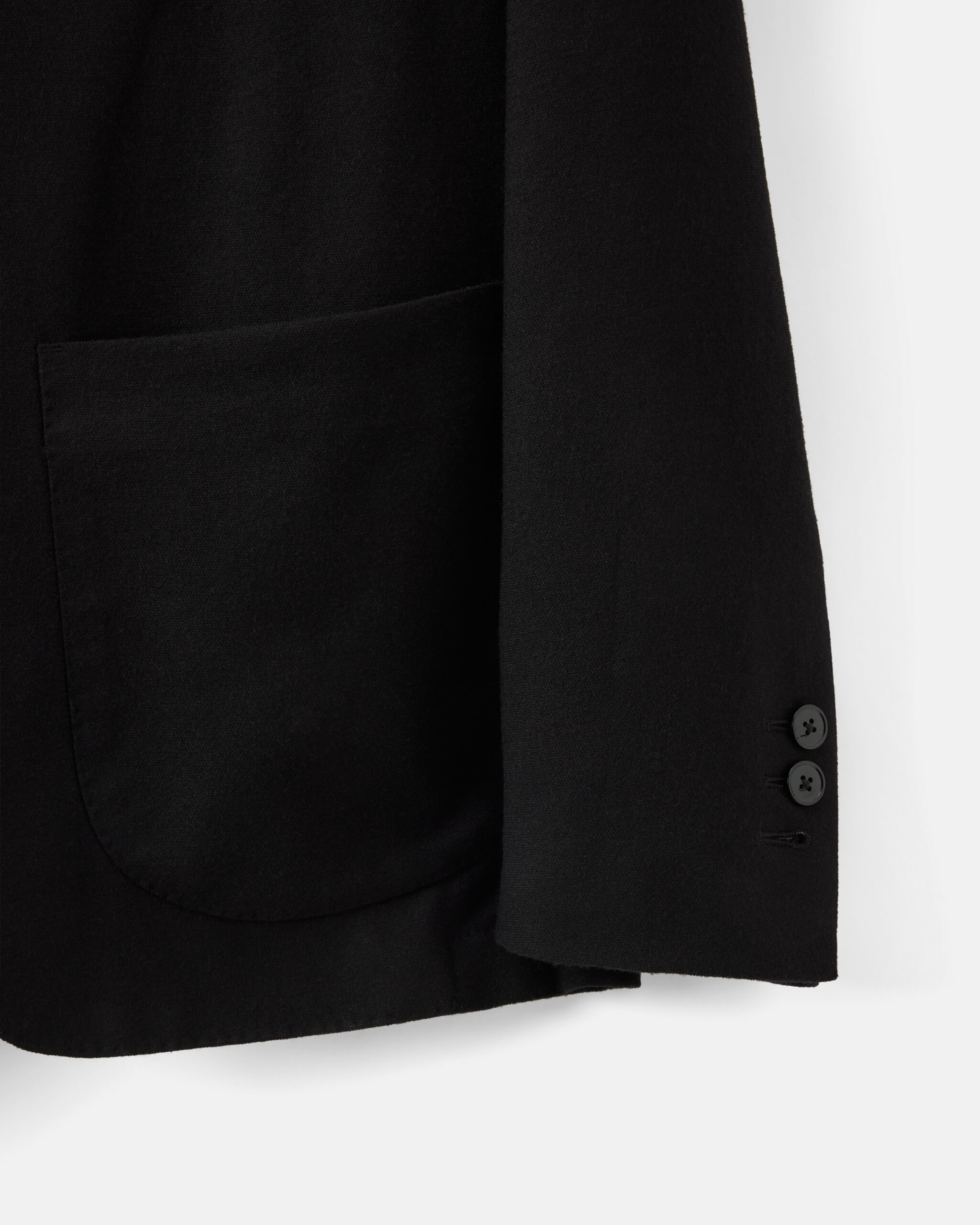 Custom Made Soft Suit Black Cashmere, Lyocell Wool stretch image 4