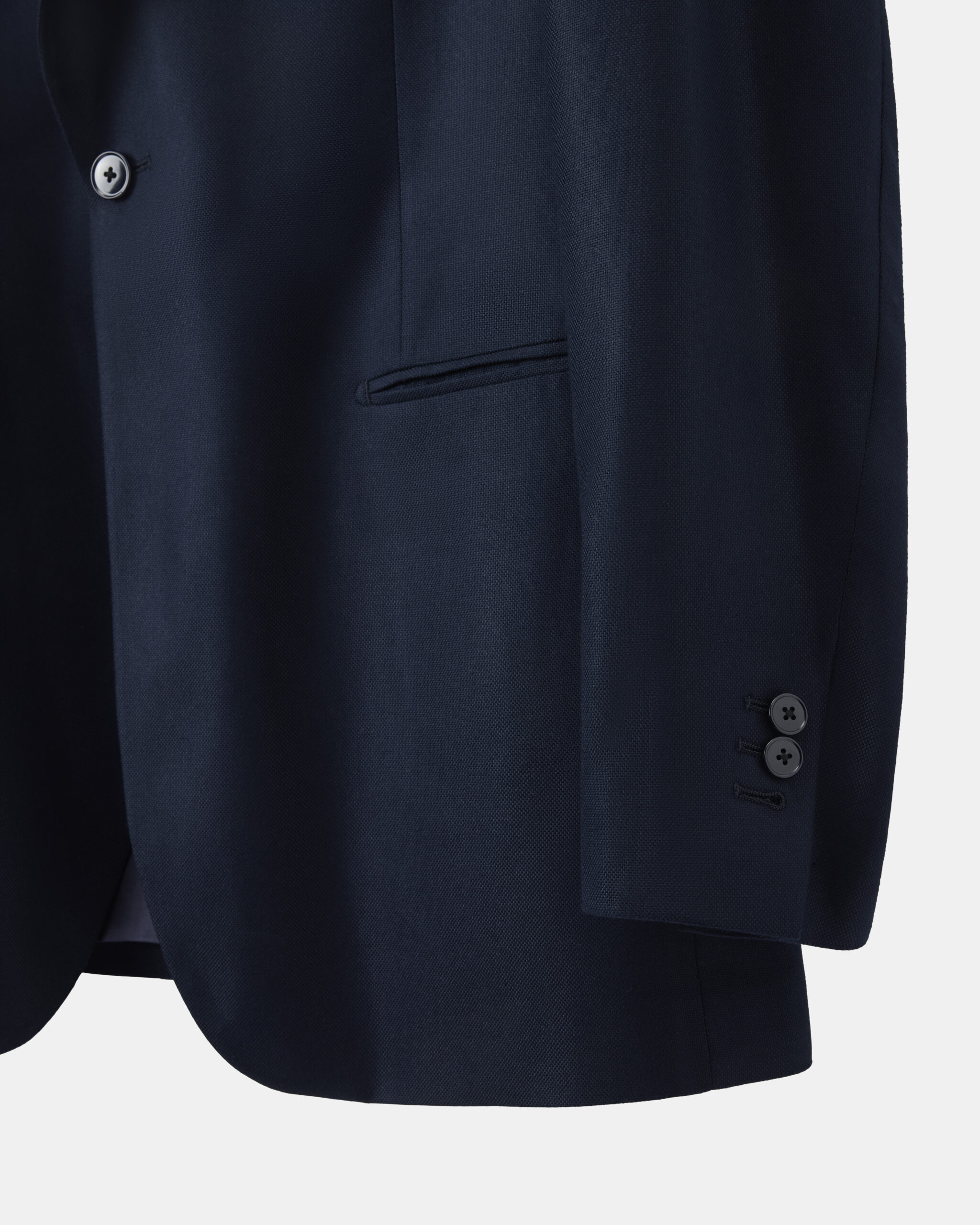 Custom Made 'Castel' Tuxedo Midnight blue bamboo wool image 5