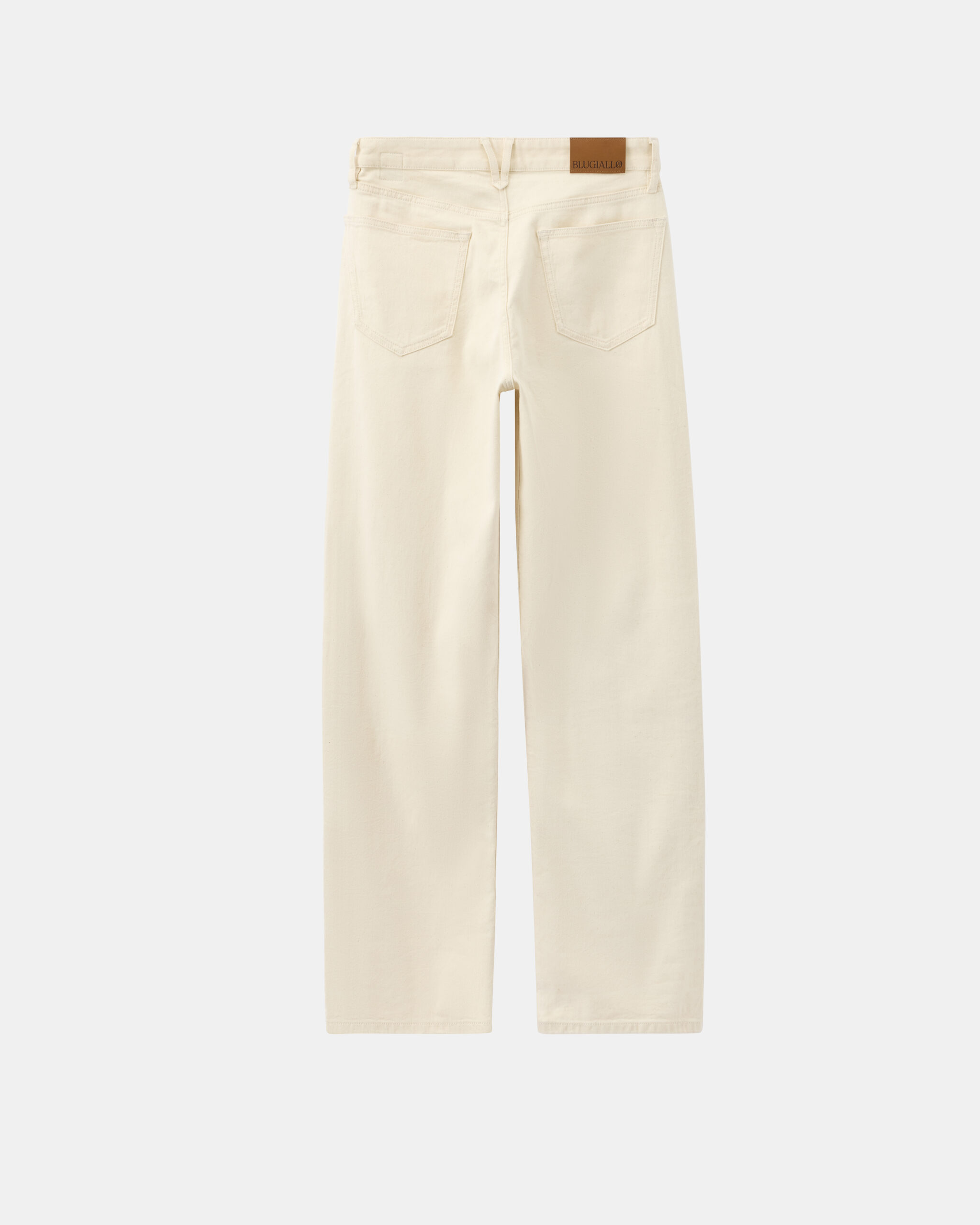 Custom Made 'Sloanie' Jeans Ecru Selvedge Denim stretch image 4