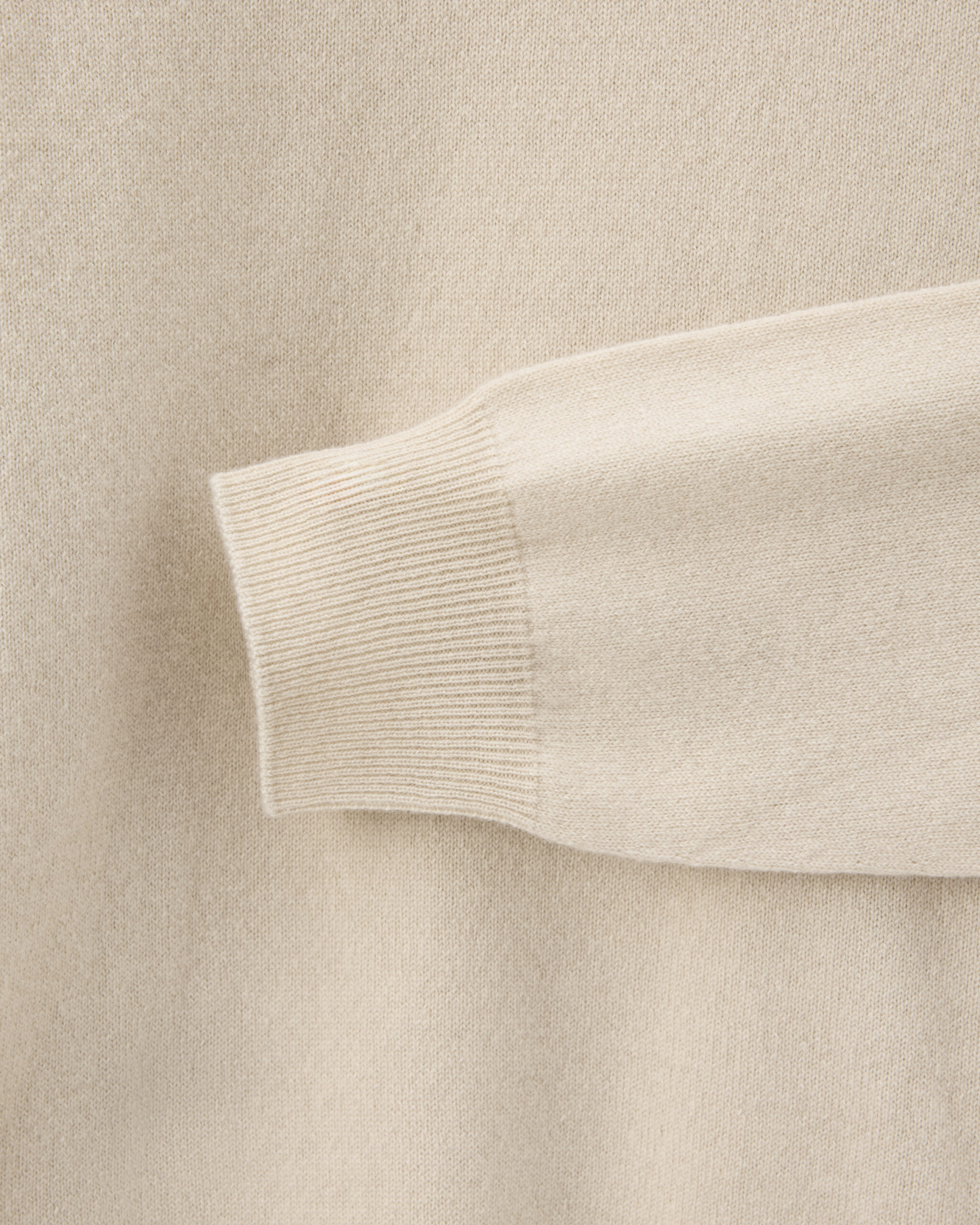 RTW Signature Crewneck sand beige pure 2-ply cashmere image 3