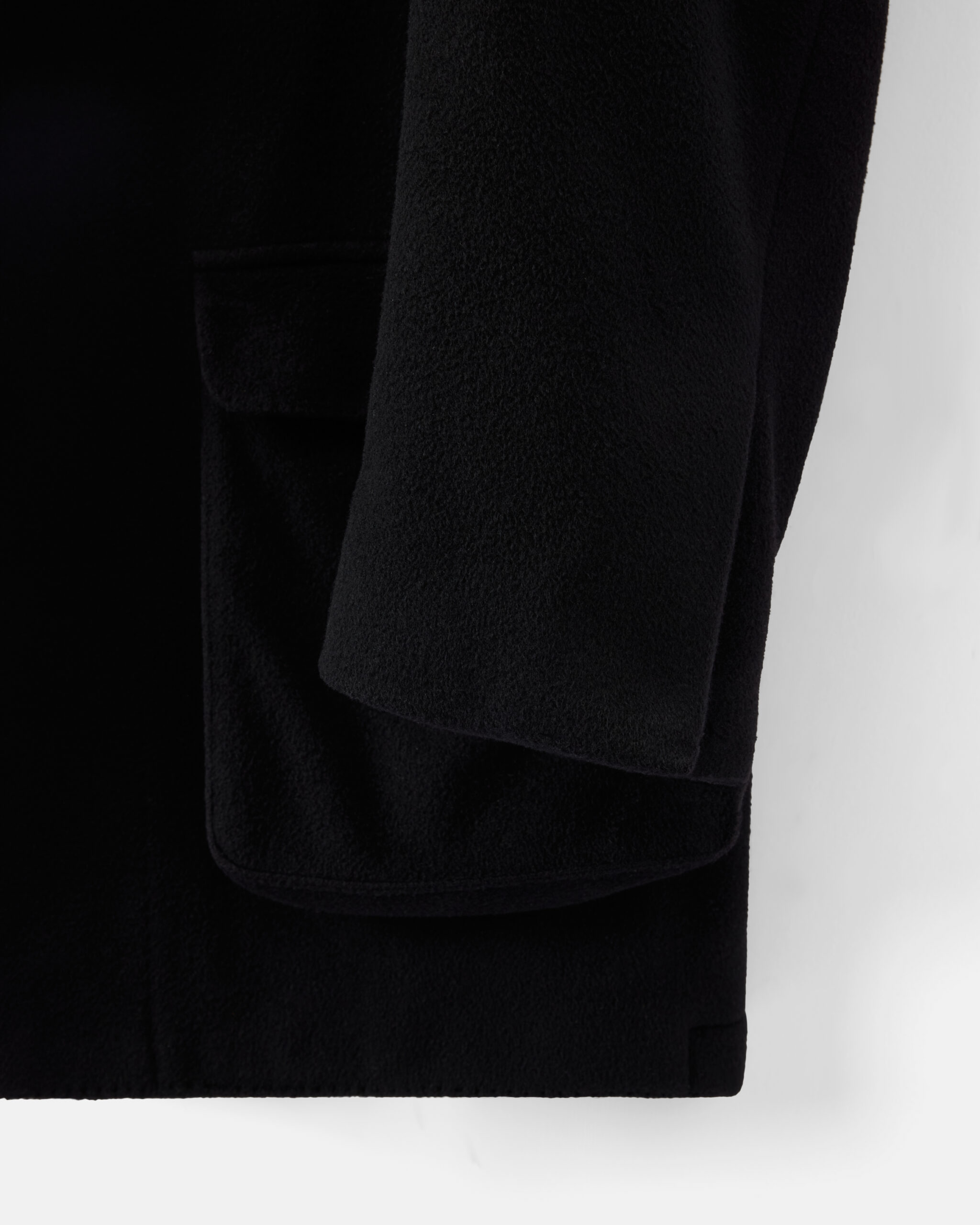 Custom Made 'Capolavoro' City Jacket Black Superfine Wool image 3