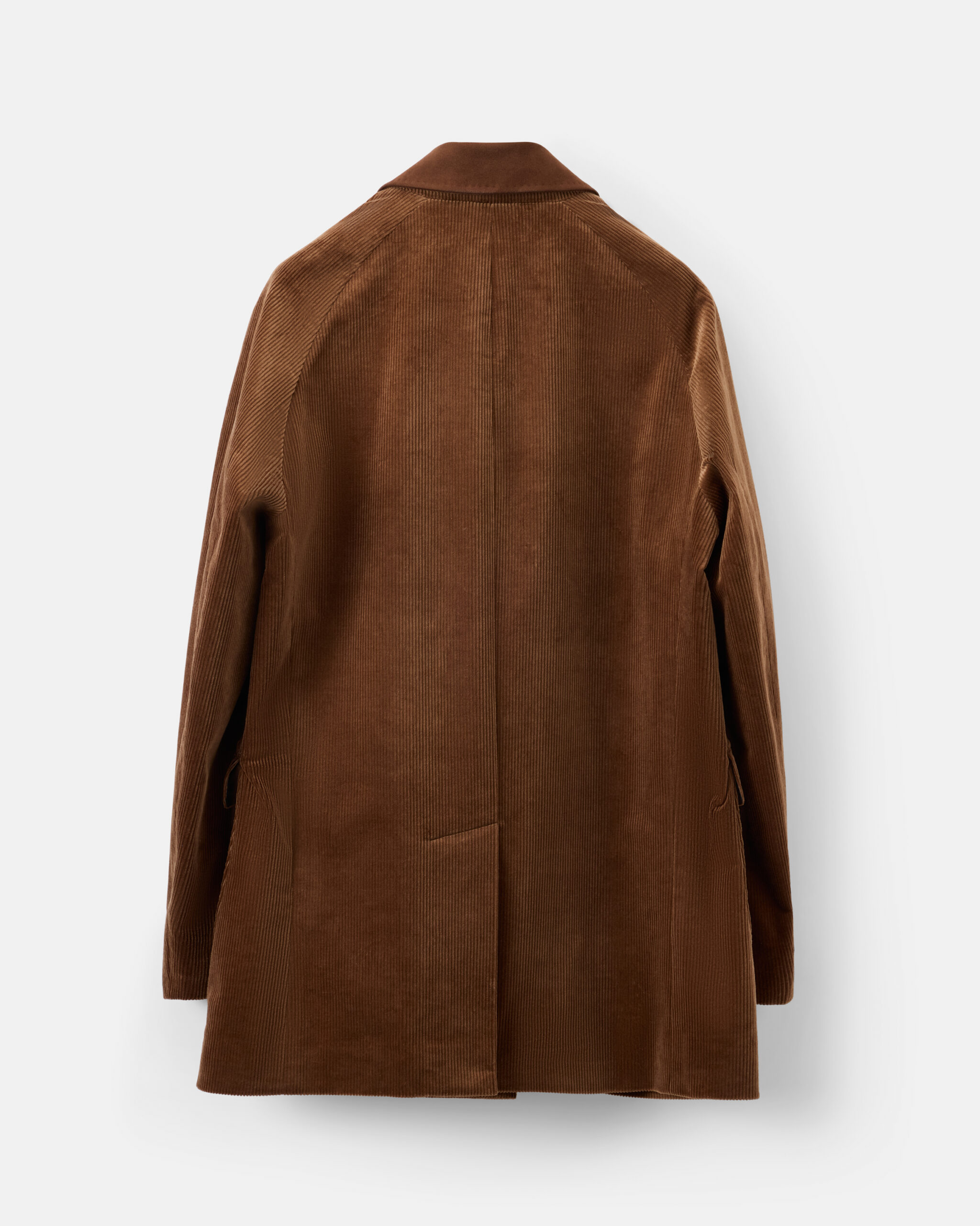 Custom Made 'WKND' City Jacket Leaf Brown heavy cotton corduroy image 5