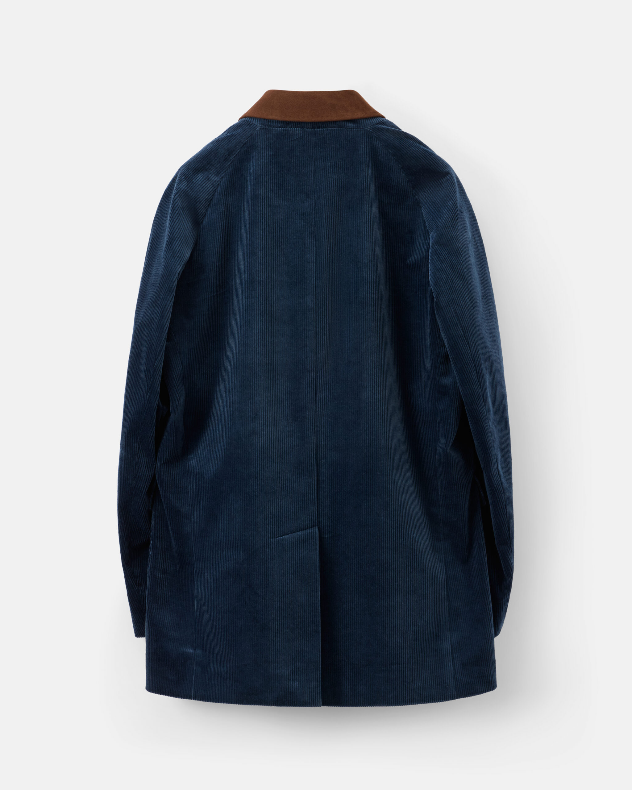 Custom Made 'WKND' City Jacket Navy blue heavy cotton corduroy image 3