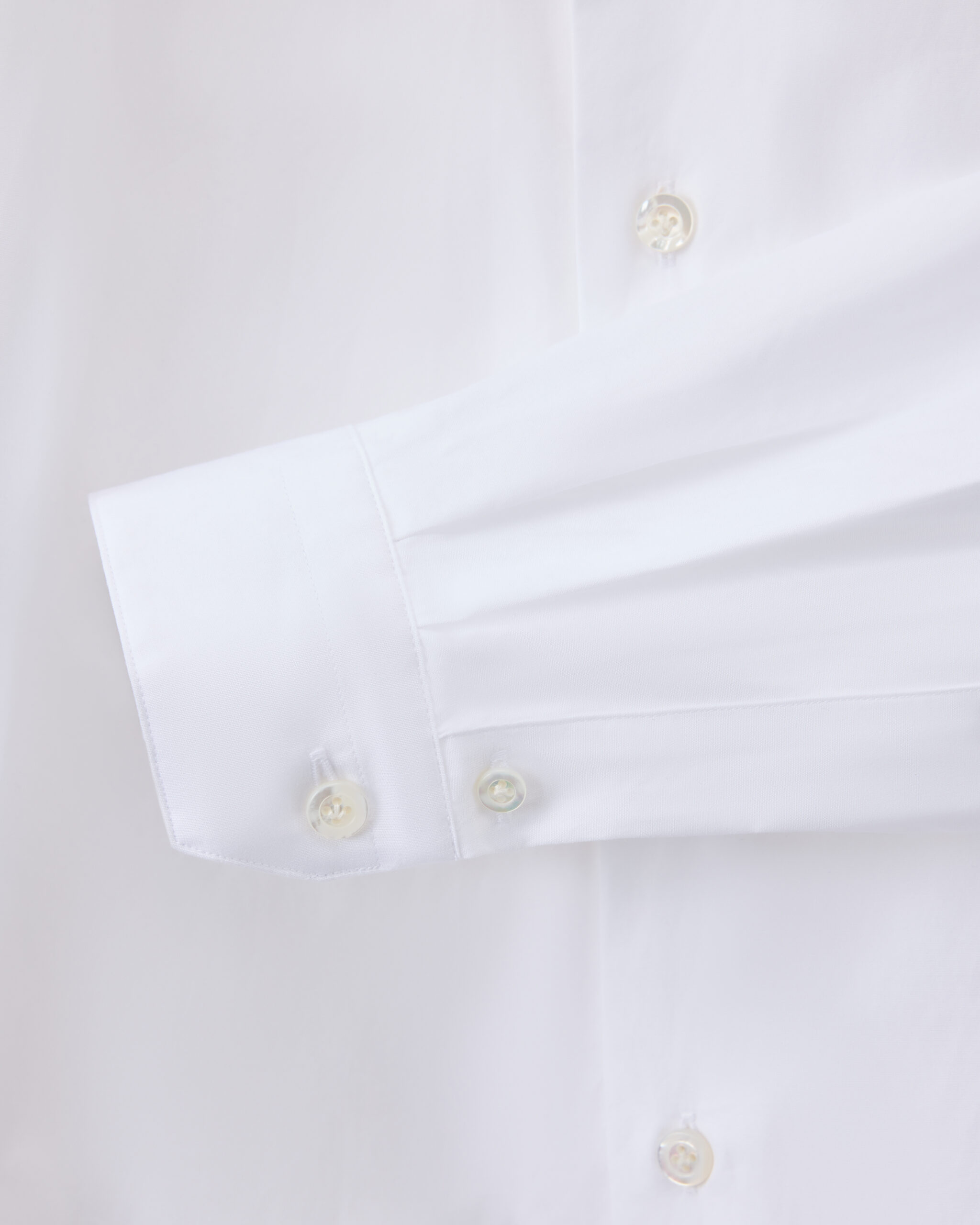 Custom Made 'Signature' Shirt crisp white cotton oxford image 3