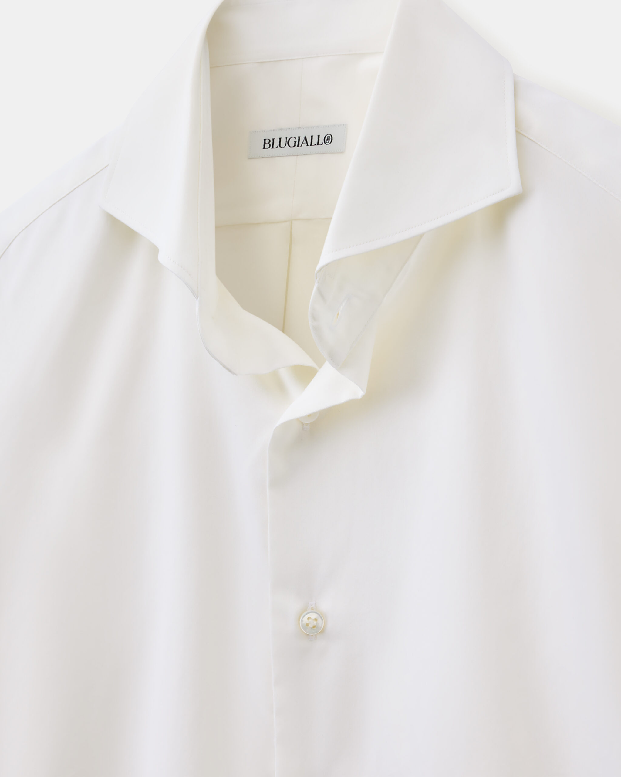 Custom Made 'Signature' Shirt crisp white cotton poplin image 3