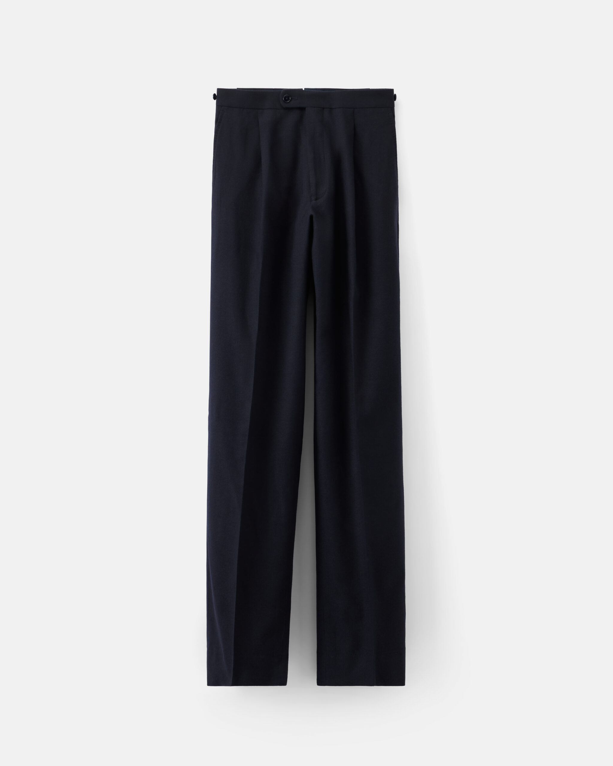 Custom Made Soft Suit Midnight blue Wool, Cashmere & Lyocell stretch image 3