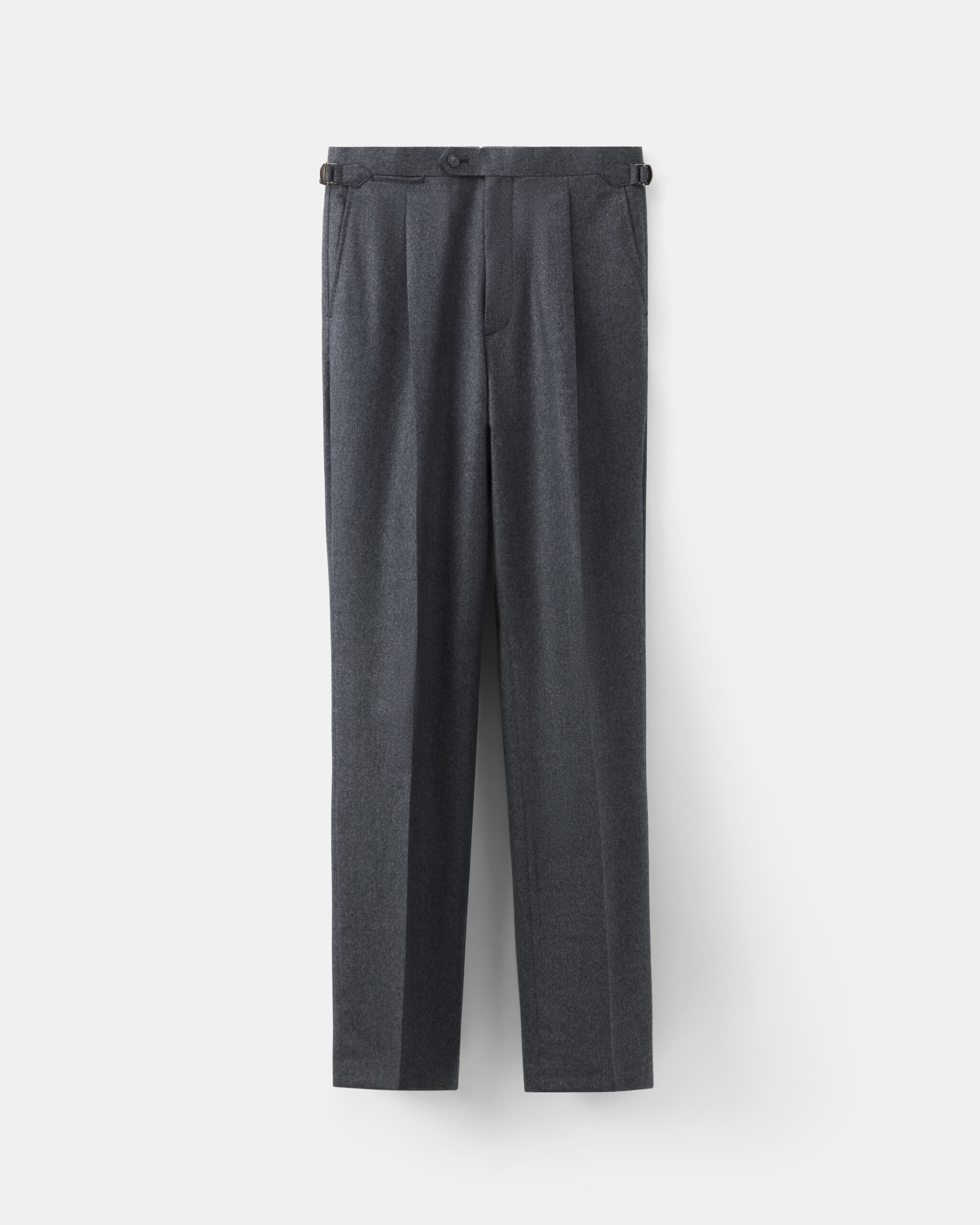 RTW 'Signature' Suit anthracite grey brushed wool flannel image 3