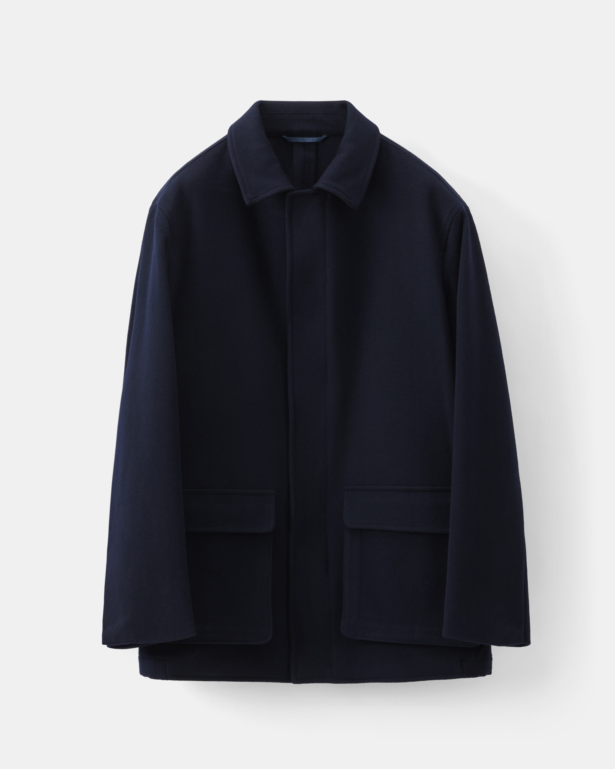 Custom Made 'Capolavoro' City Jacket Midnight Blue Superfine Wool image 5