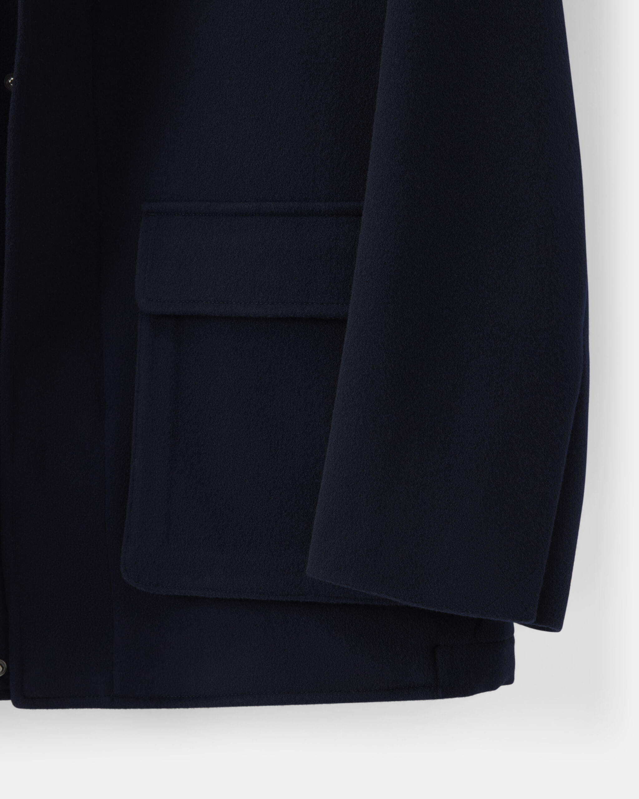 Custom Made 'Capolavoro' City Jacket Midnight Blue Superfine Wool image 4