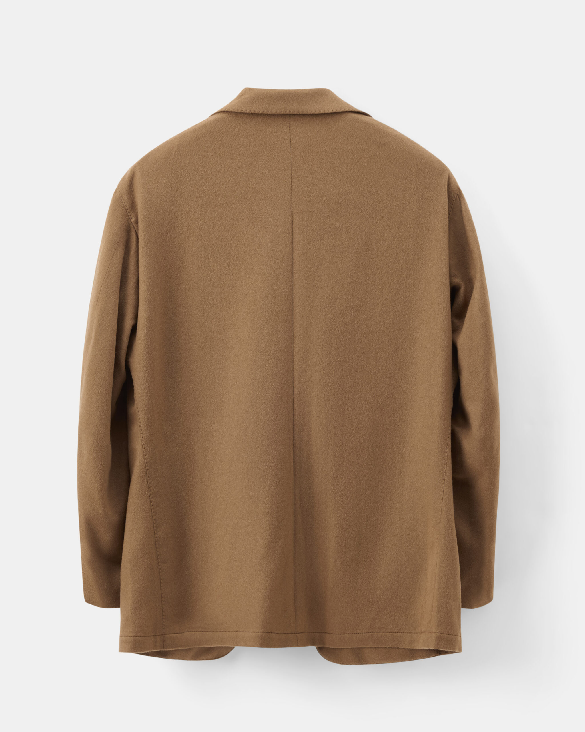 Custom Made Soft Jacket cinnamon brown 270g pure baby camel wool image 4