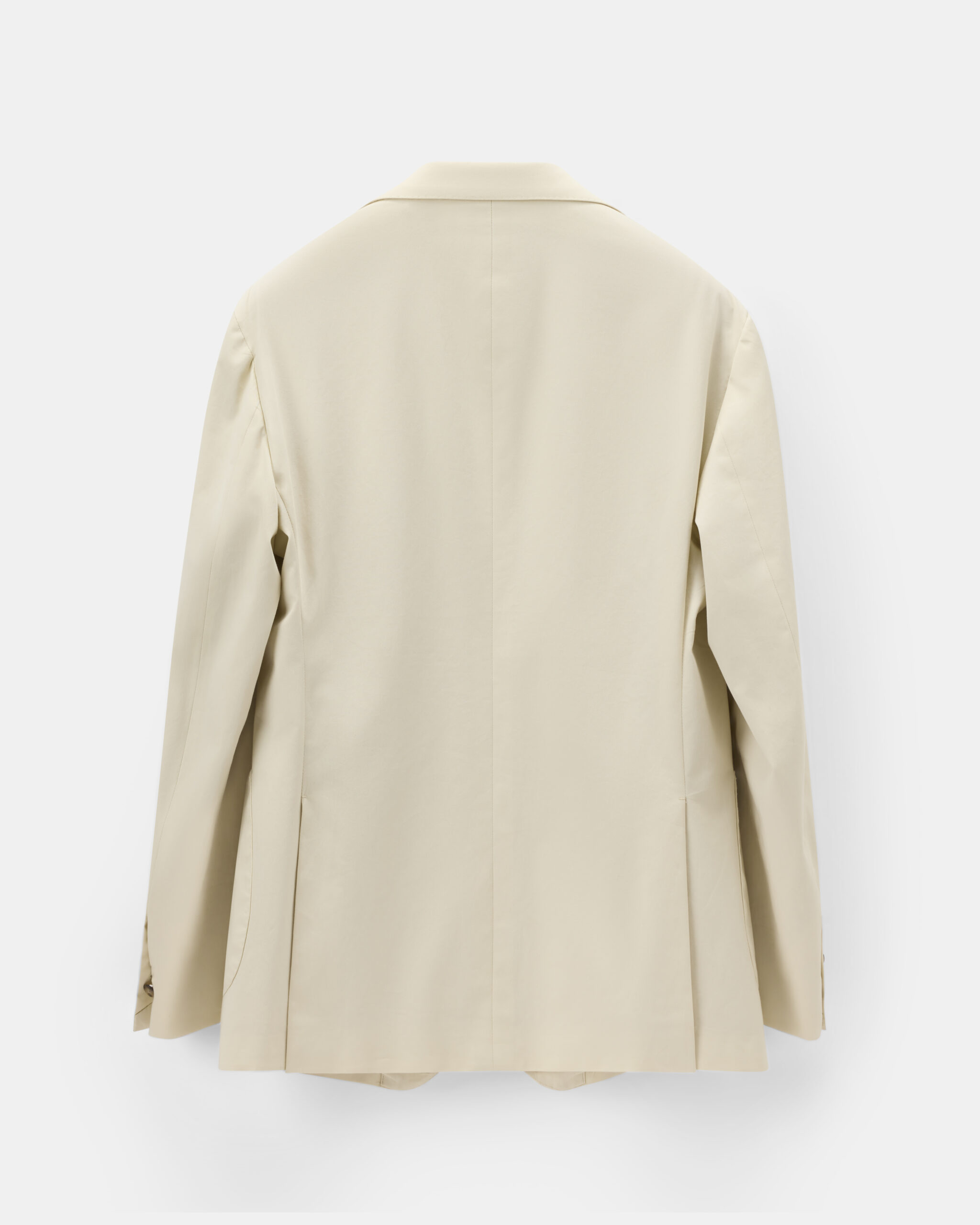 Custom Handmade Suit Beige 'Iced' Cotton image 5