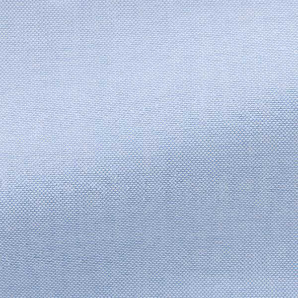 Custom Made ‘Signature’ Shirt Light blue two-fold heavy cotton oxford image 5