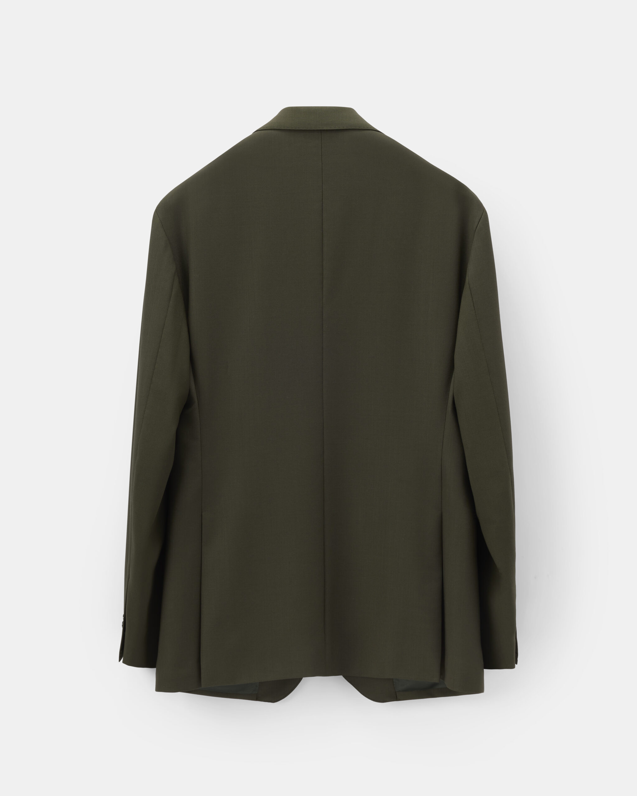 Custom Made 'Fresco' Suit Forest Green High Twist Wool image 6