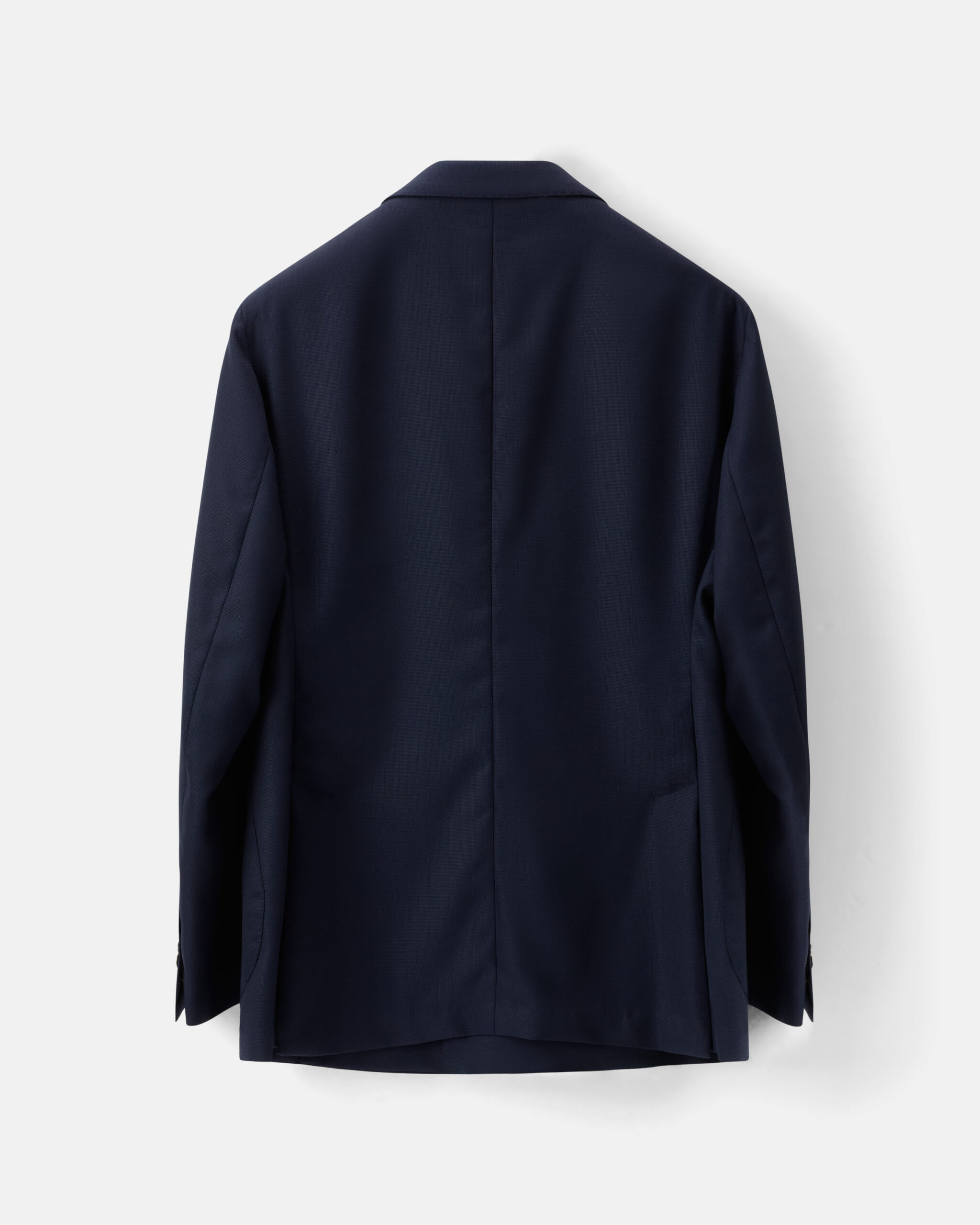 RTW Club Jacket '90's Row' Midnight Blue Hopsack Wool image 6
