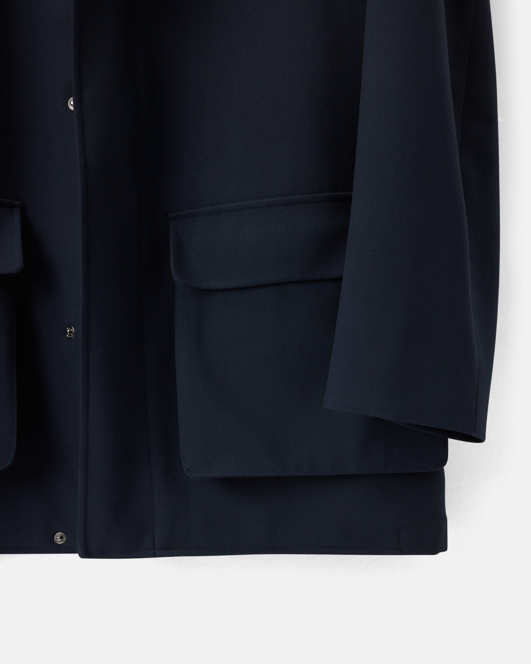 RTW 'City Jacket' Midnight Blue Storm System Wool image 4