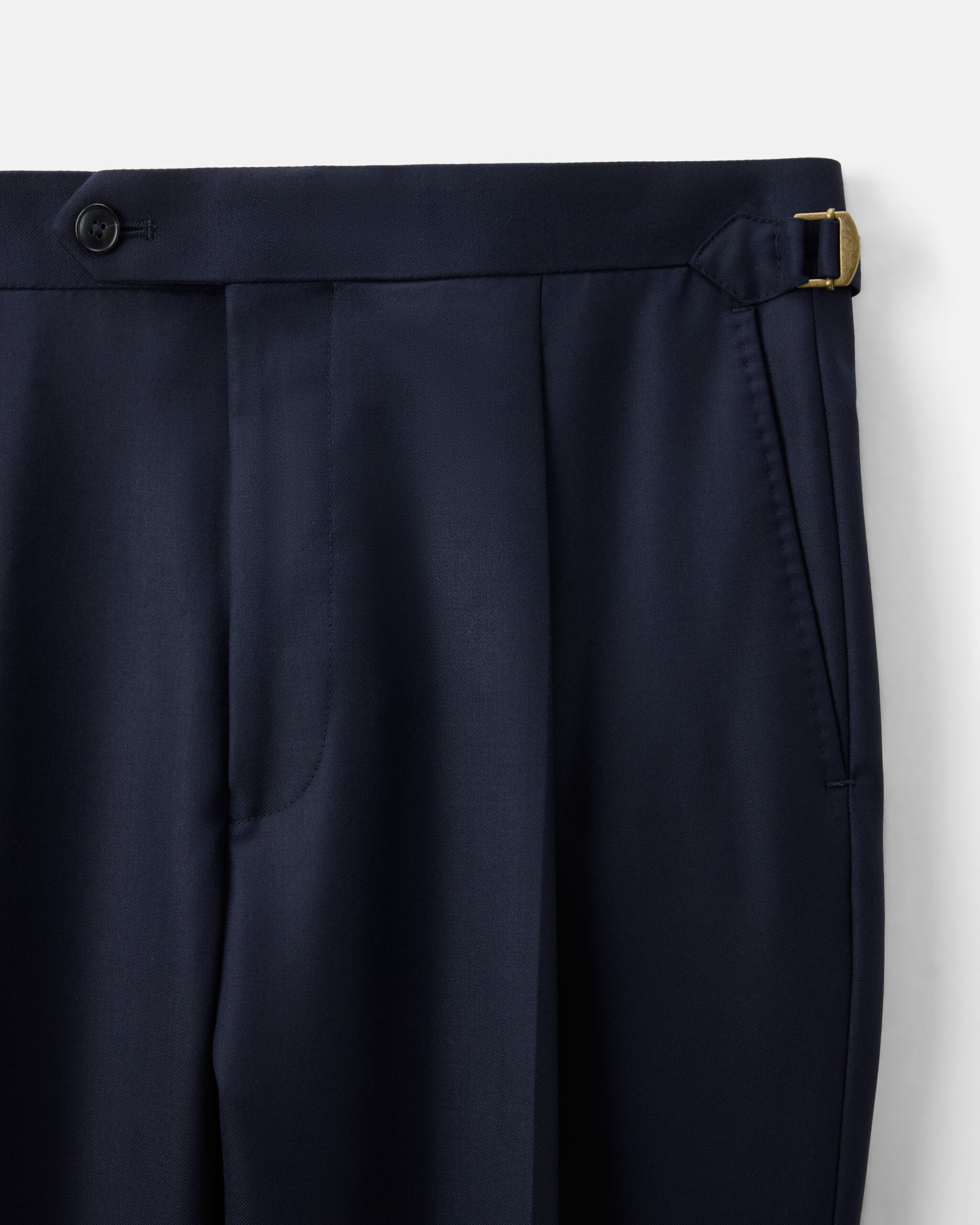 Custom Made Suit Midnight Blue Wool Twill image 6