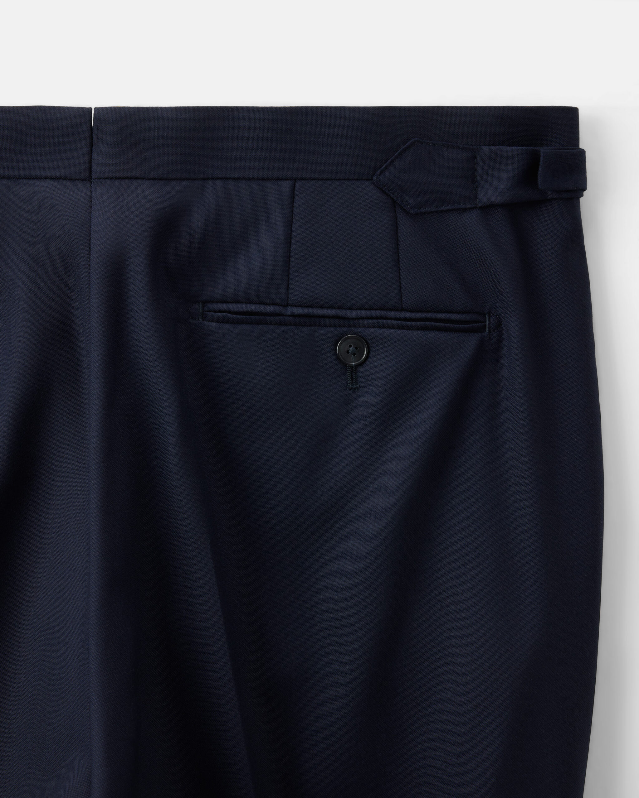 RTW 'Signature' Double Breasted Suit midnight blue wool twill image 8