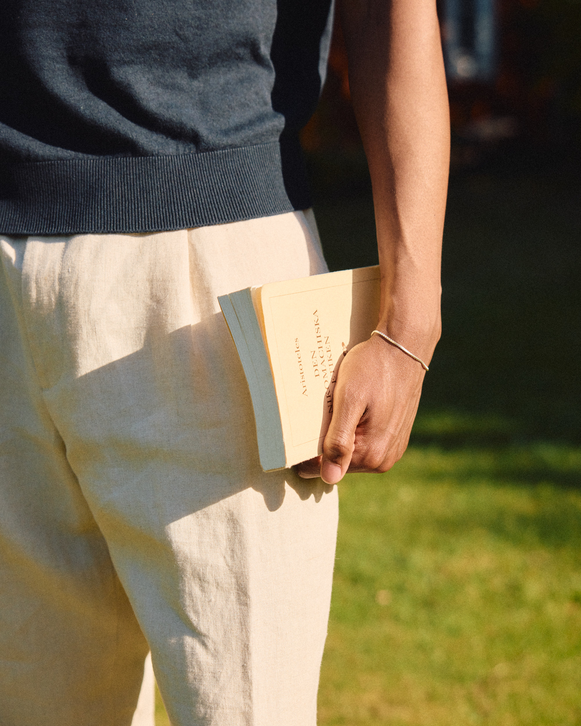RTW Drawstring Trouser Dust Beige Pure Linen image 3