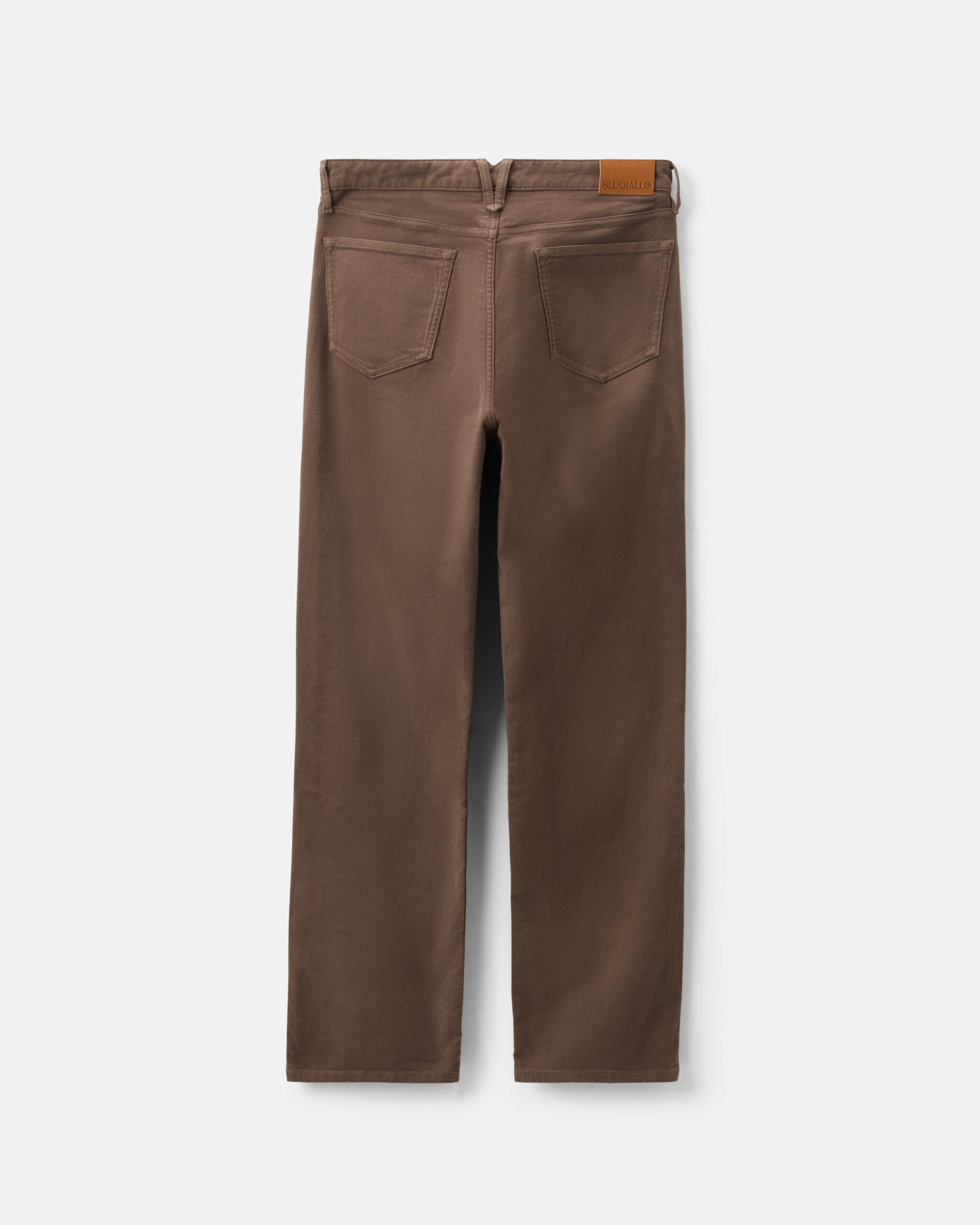 RTW 'Enoturismo' 5-Pocket Trouser Oak Brown Moleskin Stretch Cotton image 3