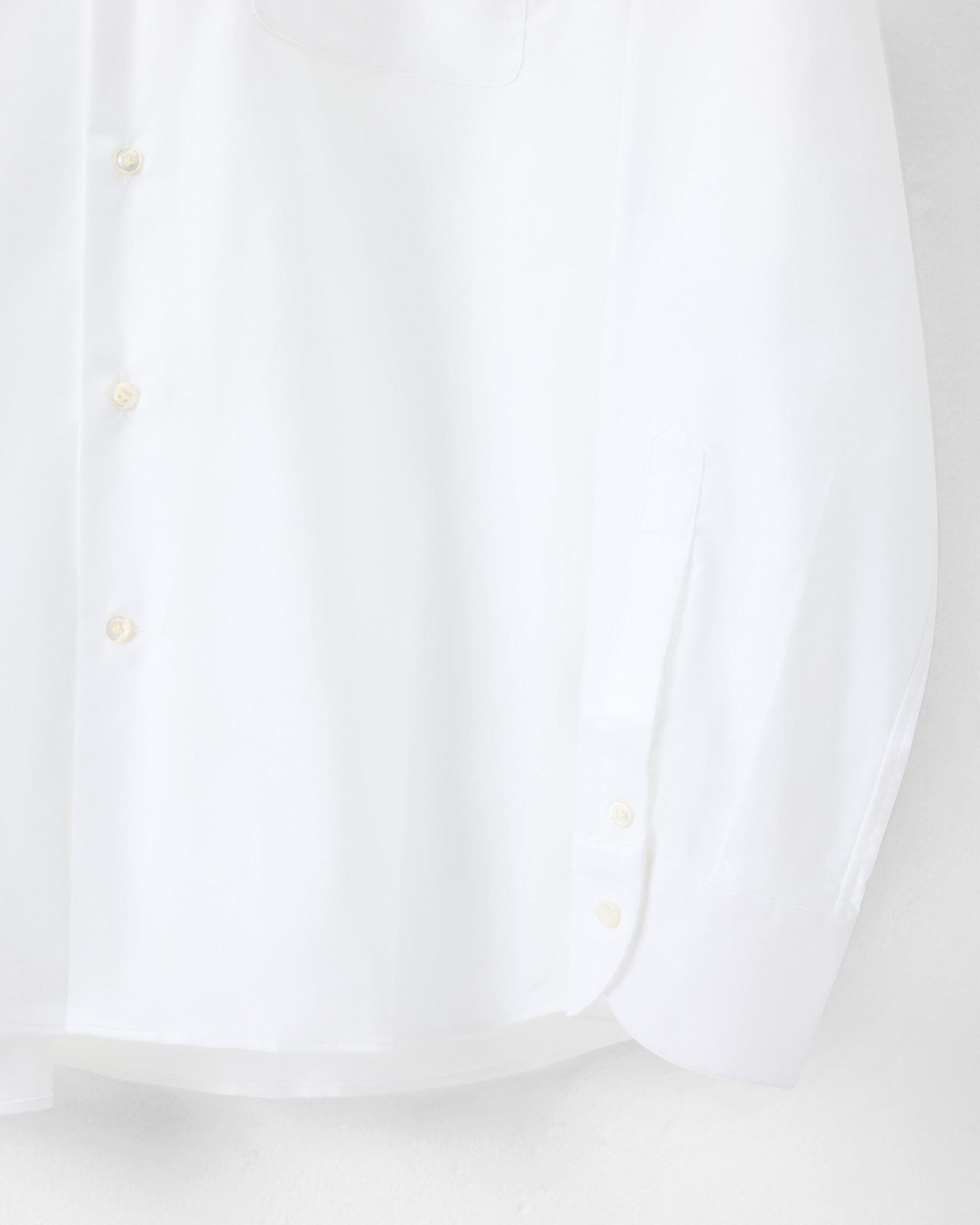 RTW 'Sloane' Shirt White Heavy Cotton Oxford Stretch image 3