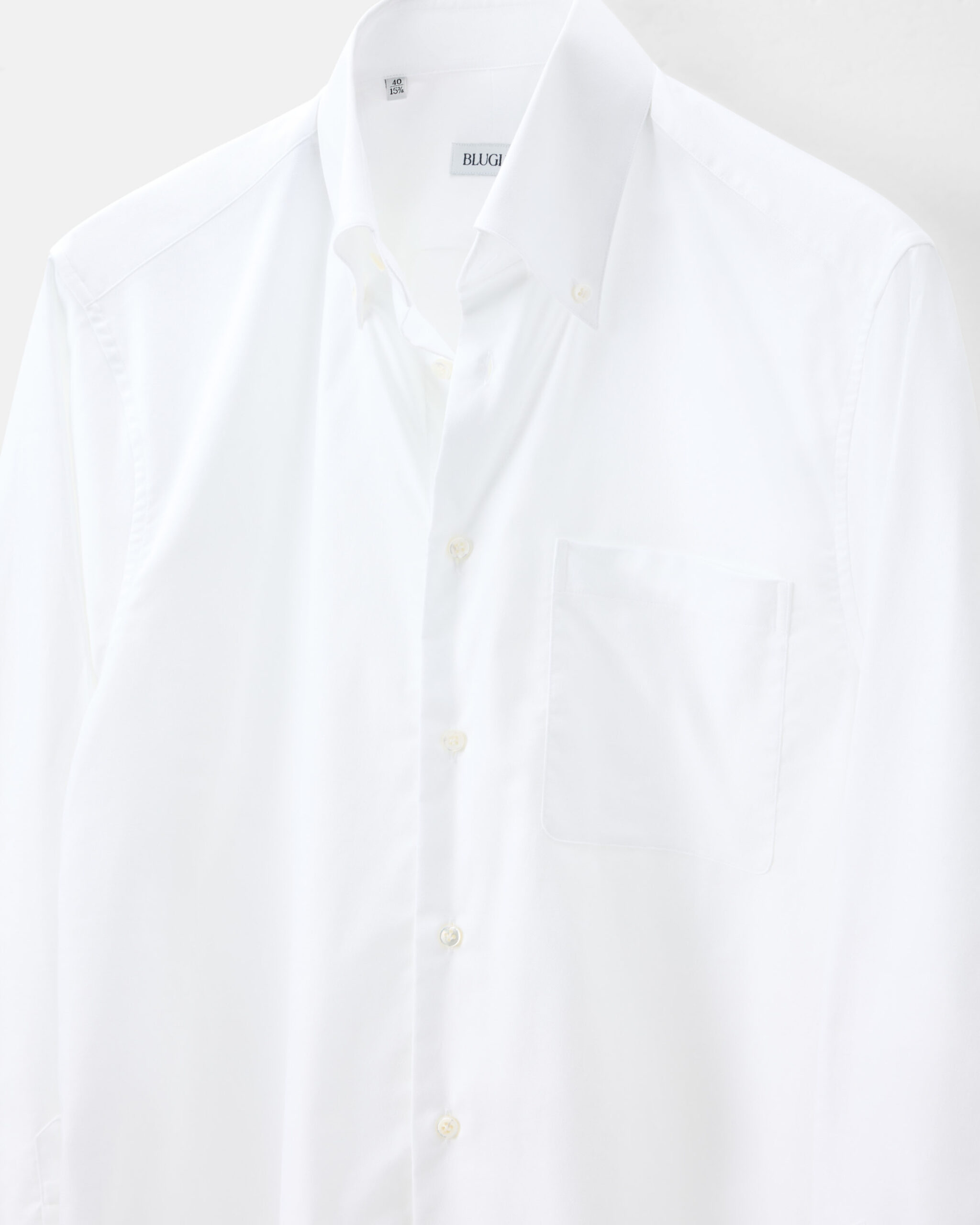 RTW 'Sloane' Shirt White Heavy Cotton Oxford Stretch image 4